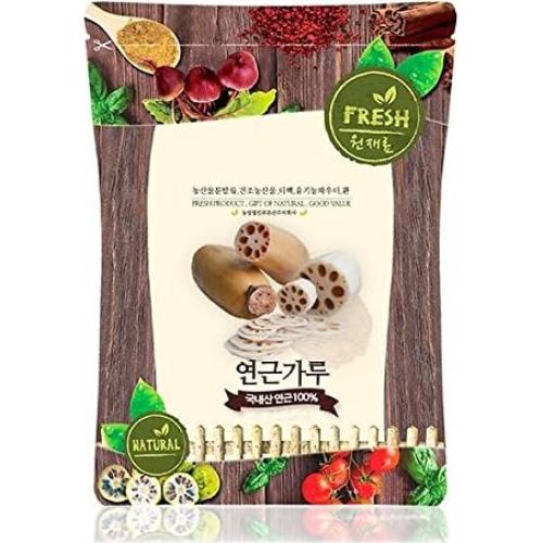 Polvo de Raíz de Loto 100% Puro Herbals 100g Antioxidante