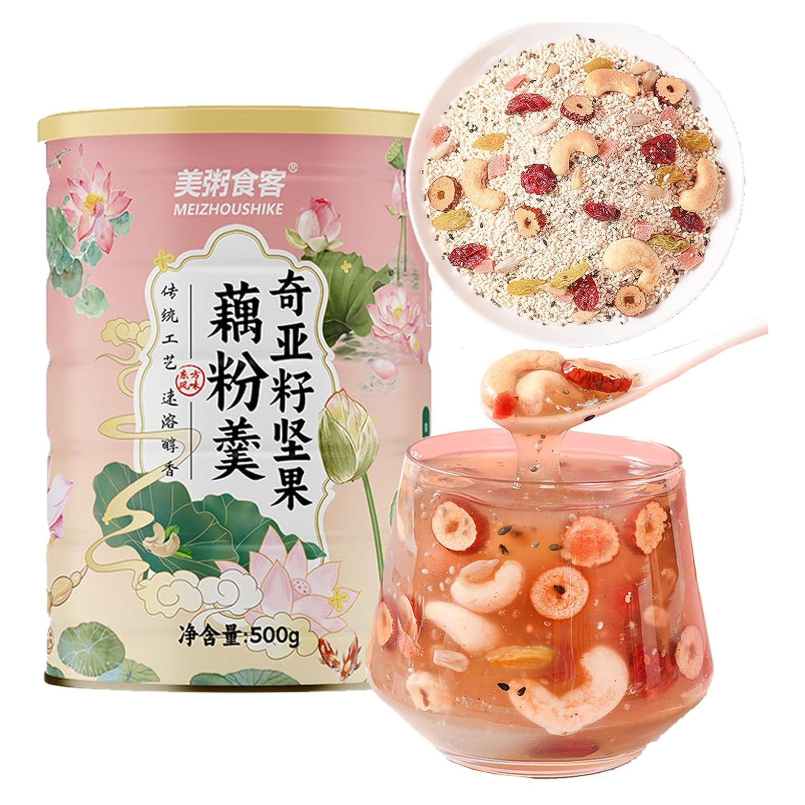 Sopa Instantánea de Raíz de Loto AGOLOOD 482g - Saludable y Baja en Calorías