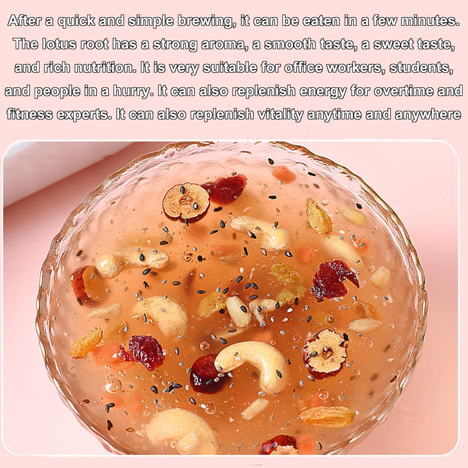 Sopa Instantánea de Raíz de Loto AGOLOOD 482g - Saludable y Baja en Calorías