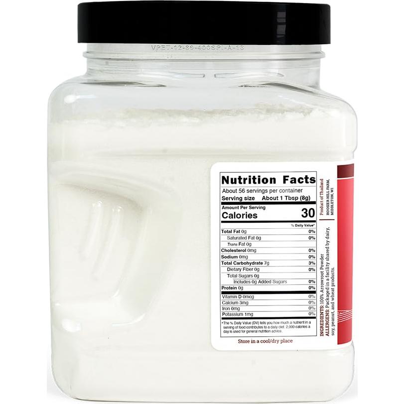 Polvo de Arrurruz Hoosier Hill Farm 453g - Sin Gluten