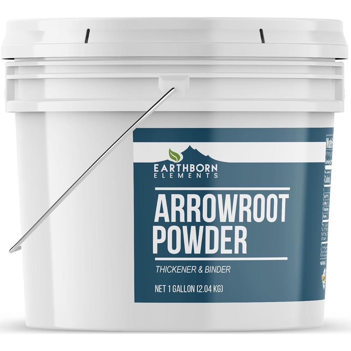 Polvo de Arrurruz Earthborn Elements 2040g - Espesante Natural