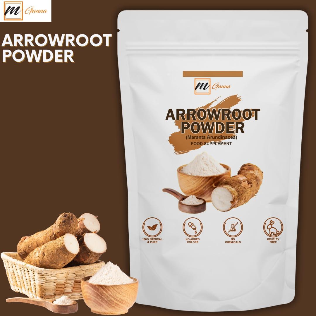 Polvo de Arrurruz Natural mGanna 454 g - Agente Espesante