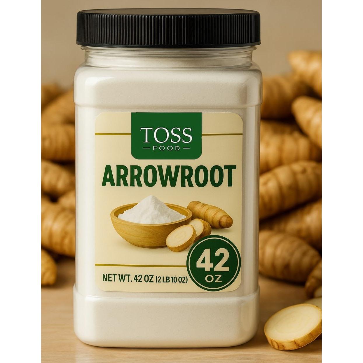 Polvo de Arrurruz Toss 1190 g - Espesante Natural para Cocinar