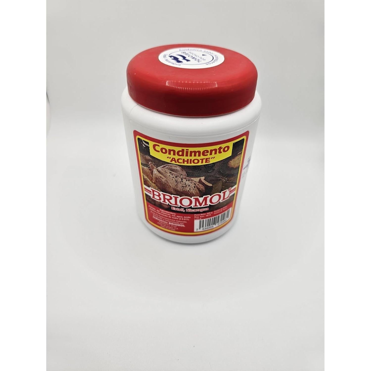 Achiote Briomol Nicaraguense 500g - Sabor Intenso y Suave