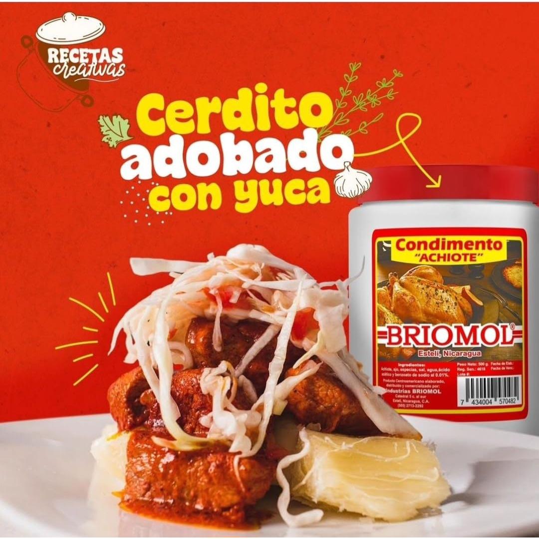 Achiote Briomol Nicaraguense 500g - Sabor Intenso y Suave