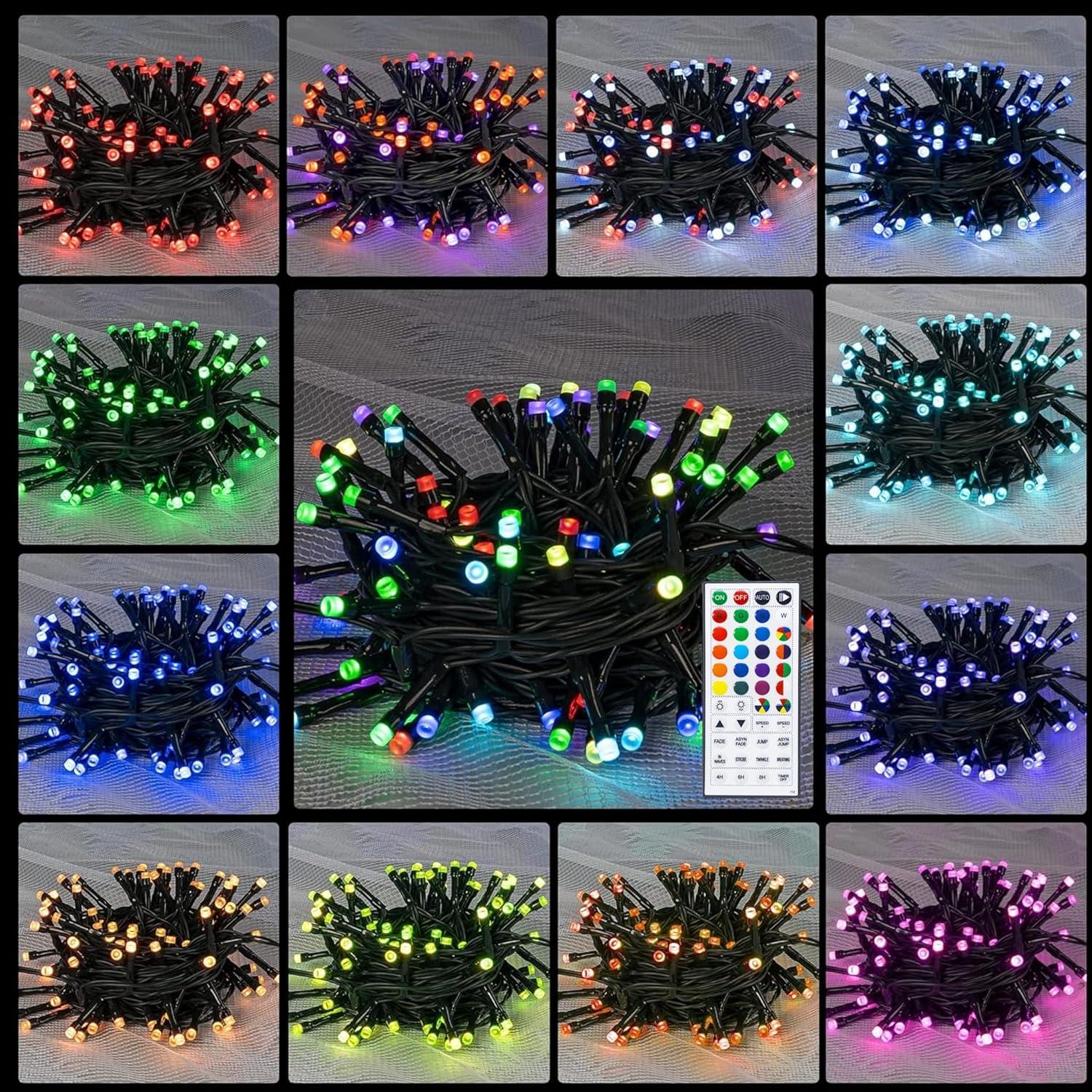 Luces de Cuerda RGB TW SHINE 200 LED 20m Control Remoto