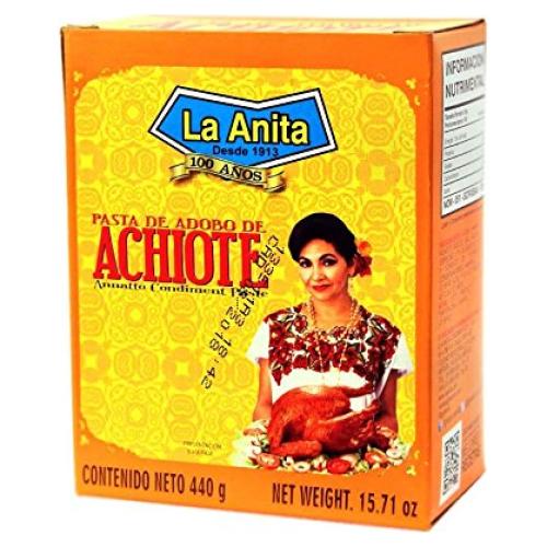 Pasta de Achiote Anita 440 g Ideal para Chochinita Pibil