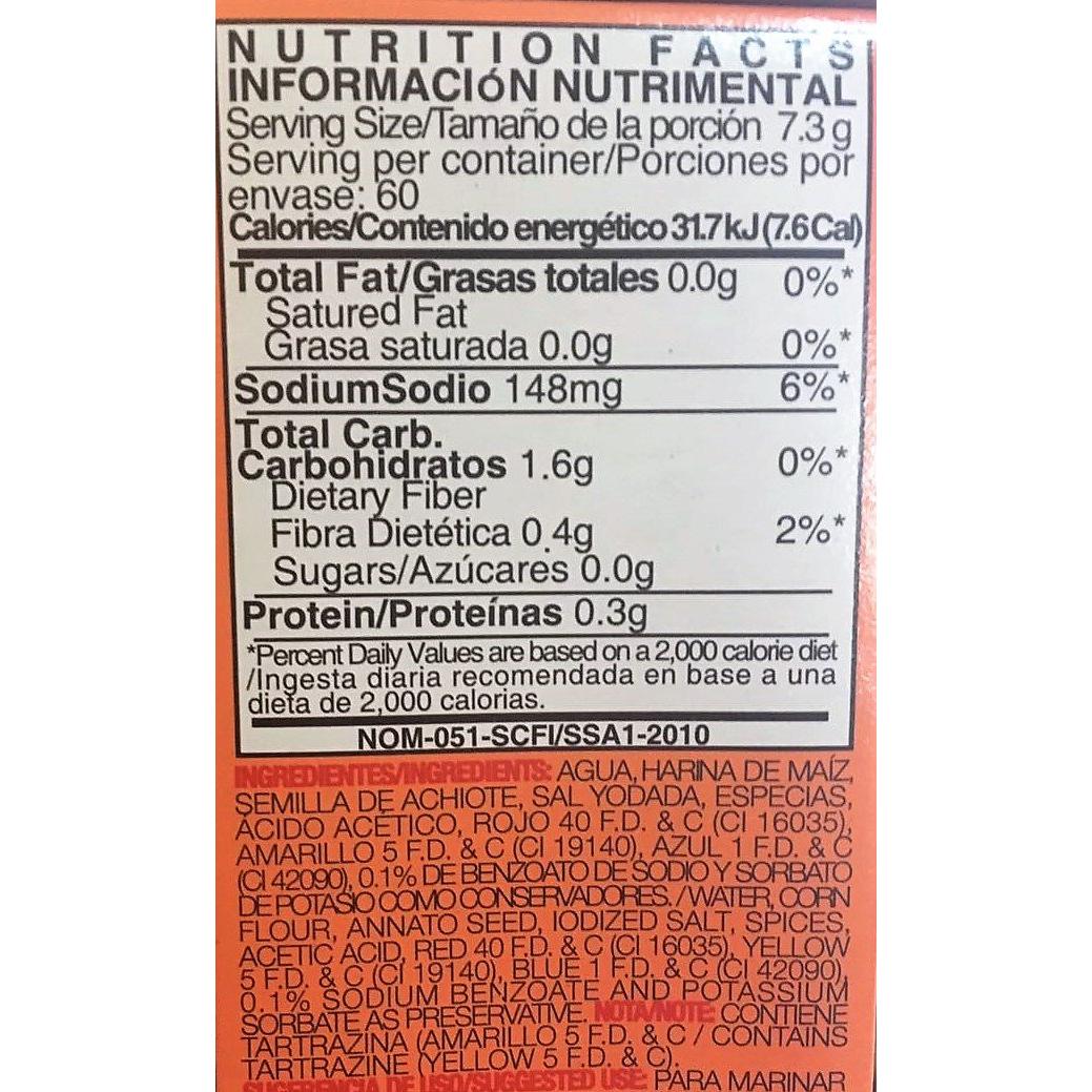 Pasta de Achiote Anita 440 g Ideal para Chochinita Pibil