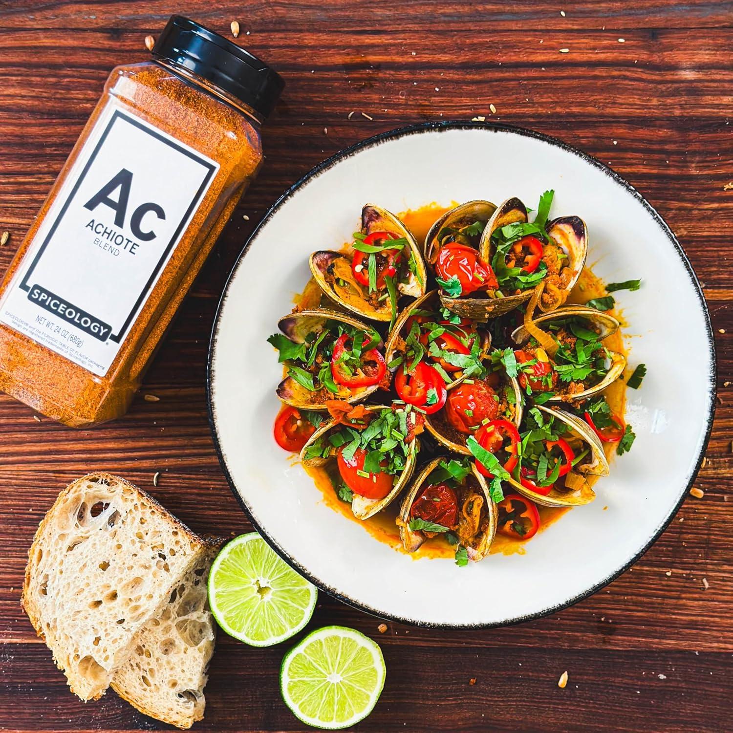 Sazonador de Achiote Spiceology 680g - Mezcla de Especias para Carnes