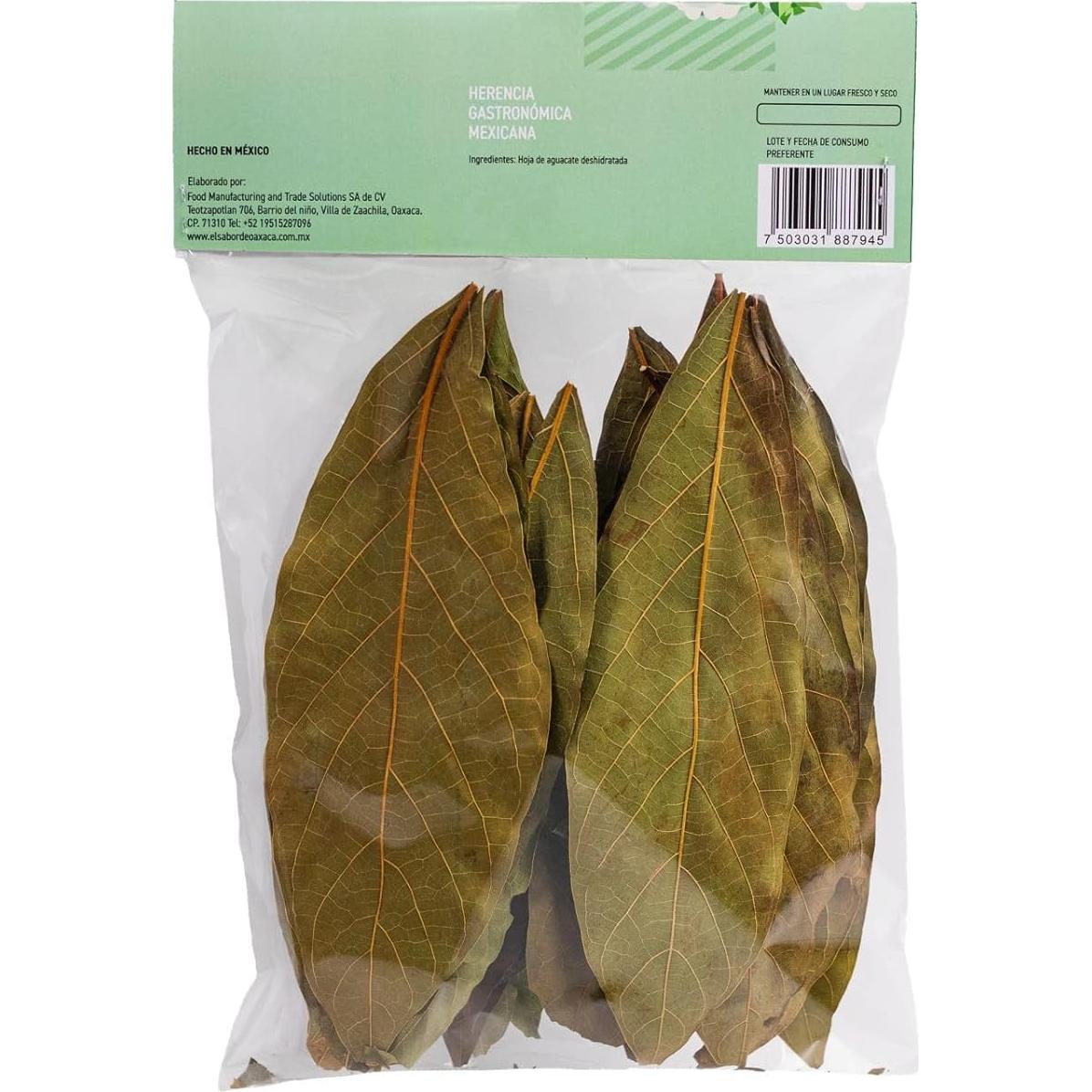 Hojas de Aguacate Secas Mi Alma 100% Naturales 34.84g