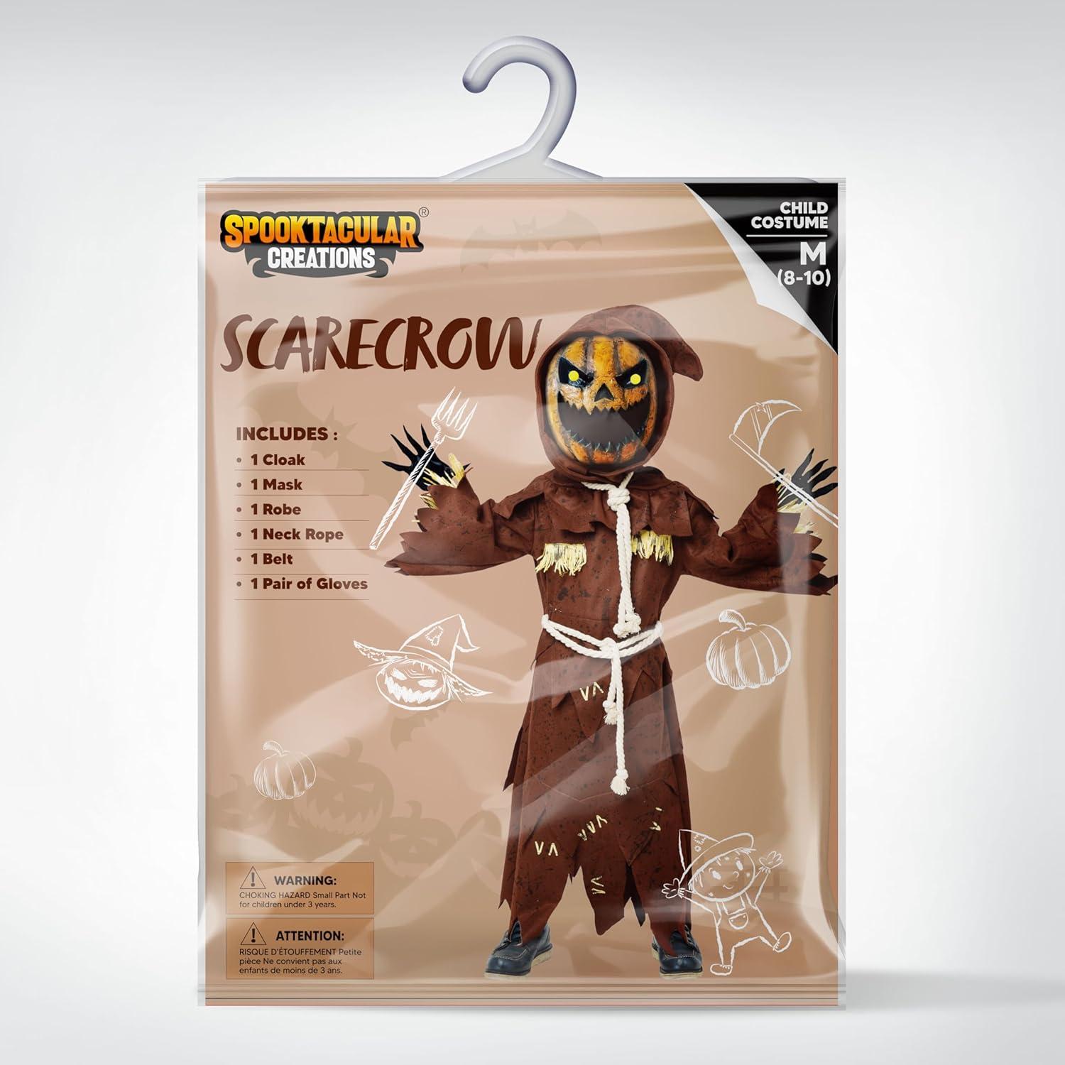 Disfraz de Espantapájaros Spooktacular para Niños