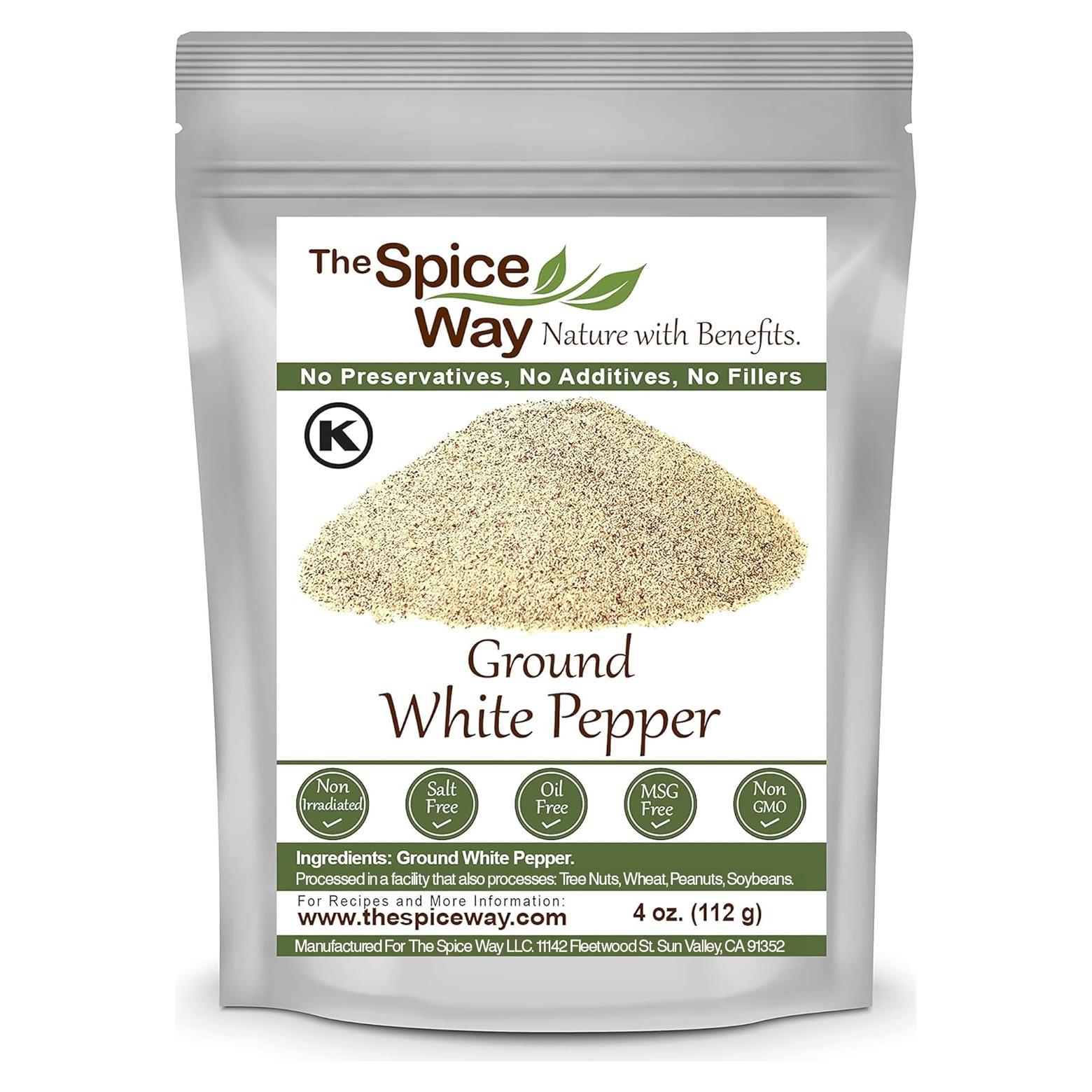 Pimienta Blanca Molida La Forma de Especias 113 g - Sabor Puro