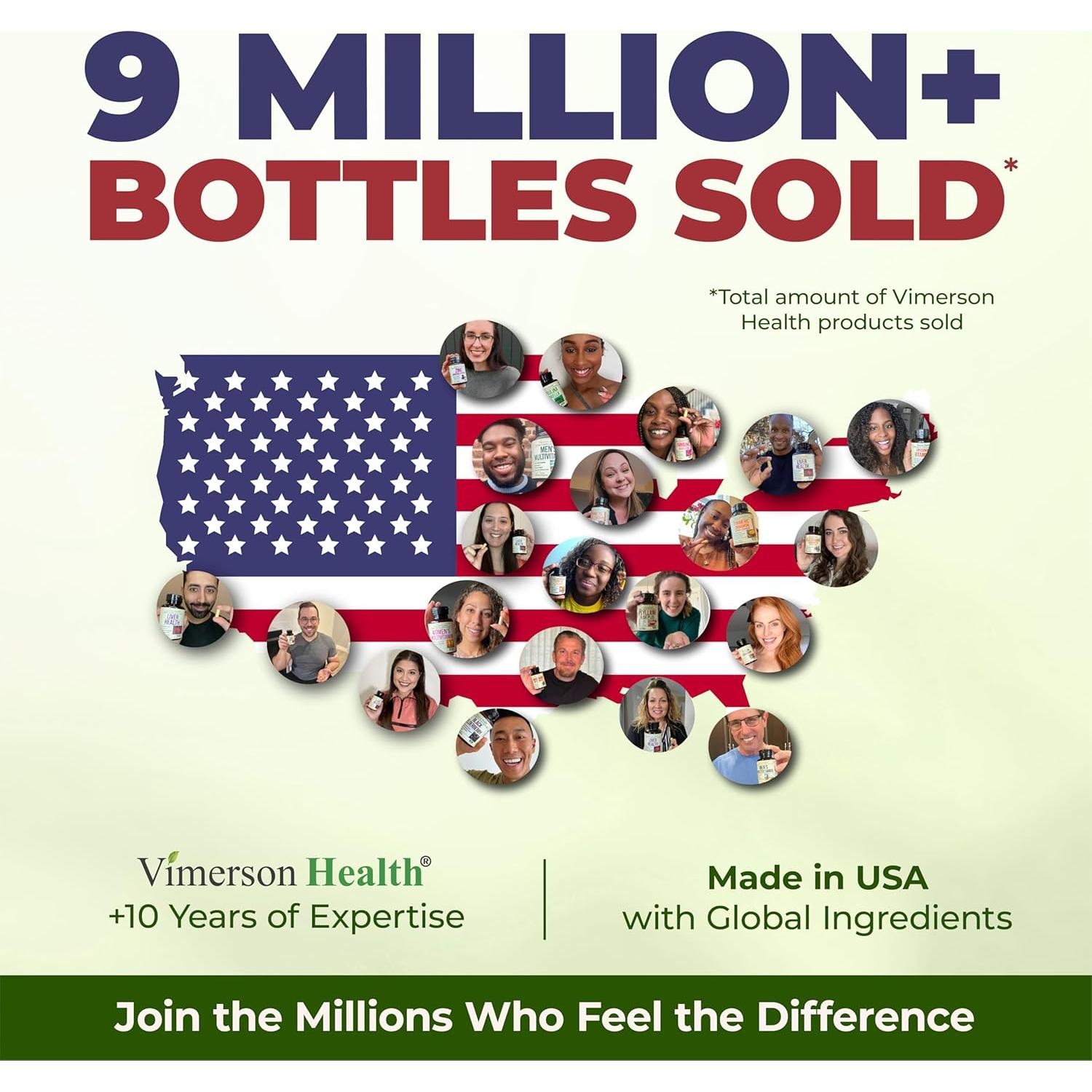 Suplemento de Cúrcuma y Té Verde Vimerson 60 Cápsulas