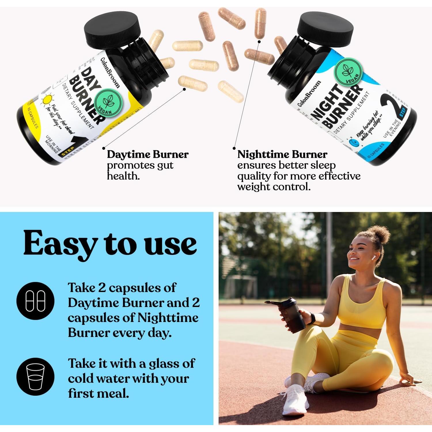 Suplemento Quemador de Grasa ColonBroom 60 Cápsulas Veganas