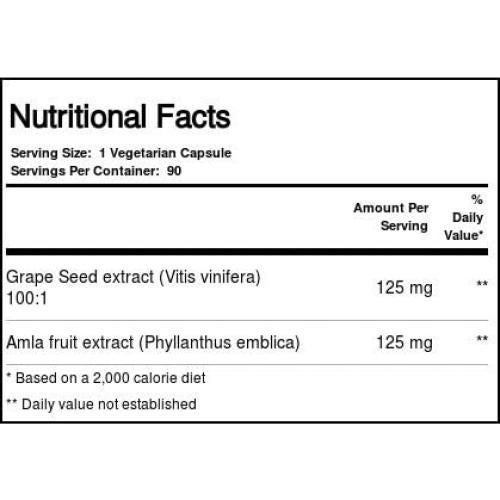 Cápsulas Vegetarianas Hierbas del Paraíso Activin 90 Unidades