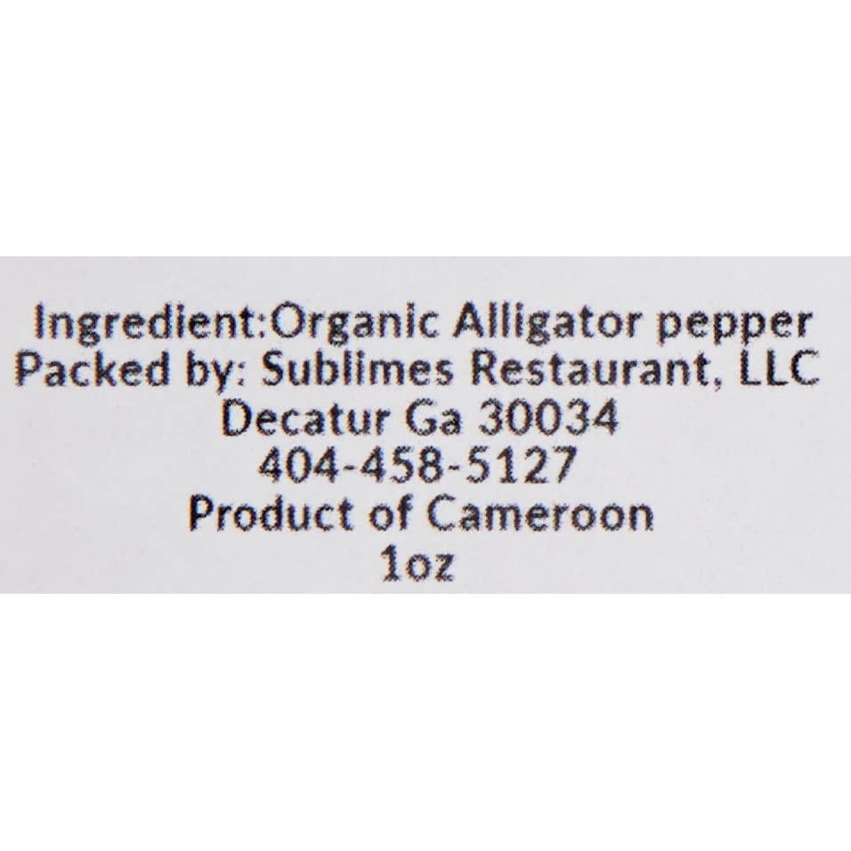 Semillas de Pimienta de Cocodrilo Orgánica Kopabana 28g