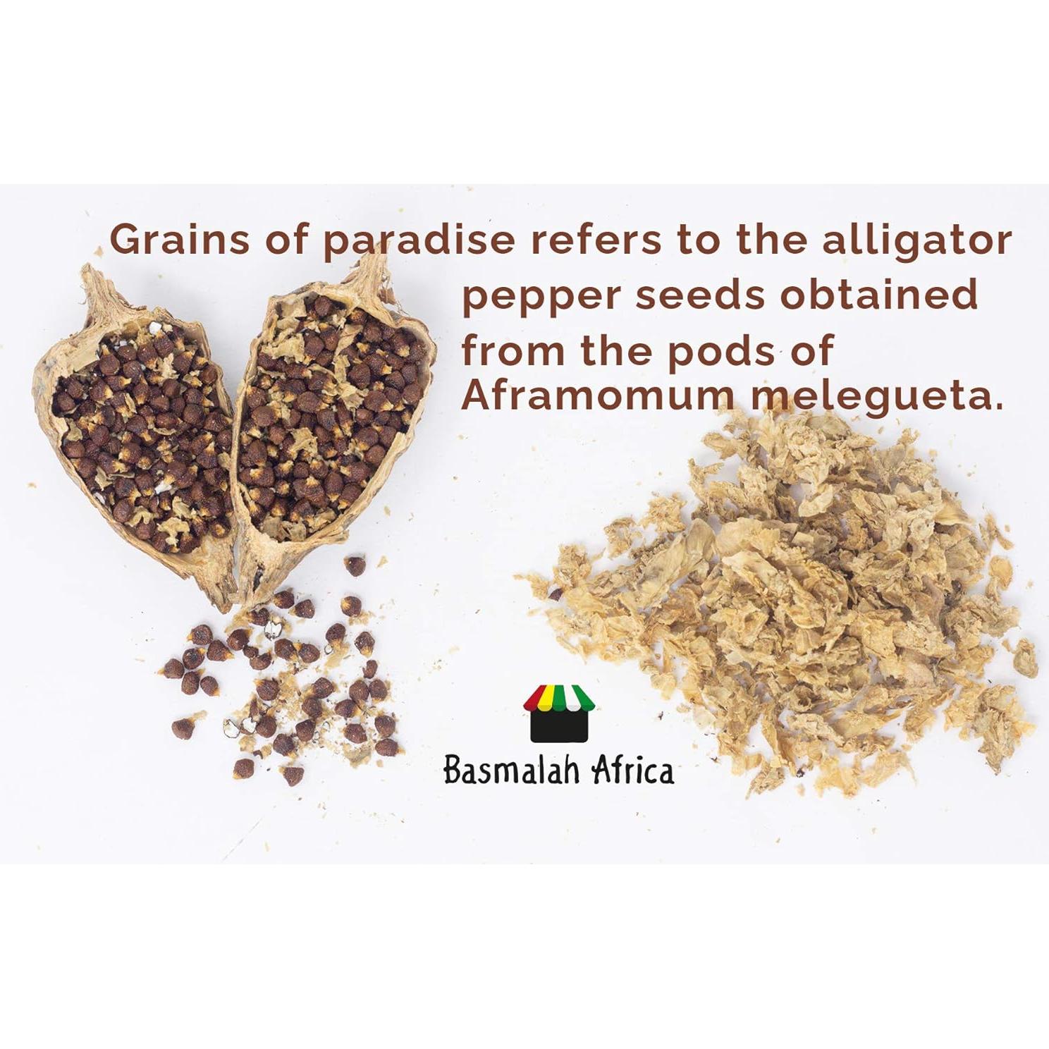 Pimienta de Cocodrilo Orgánica Africana Atare - 5 Vainas