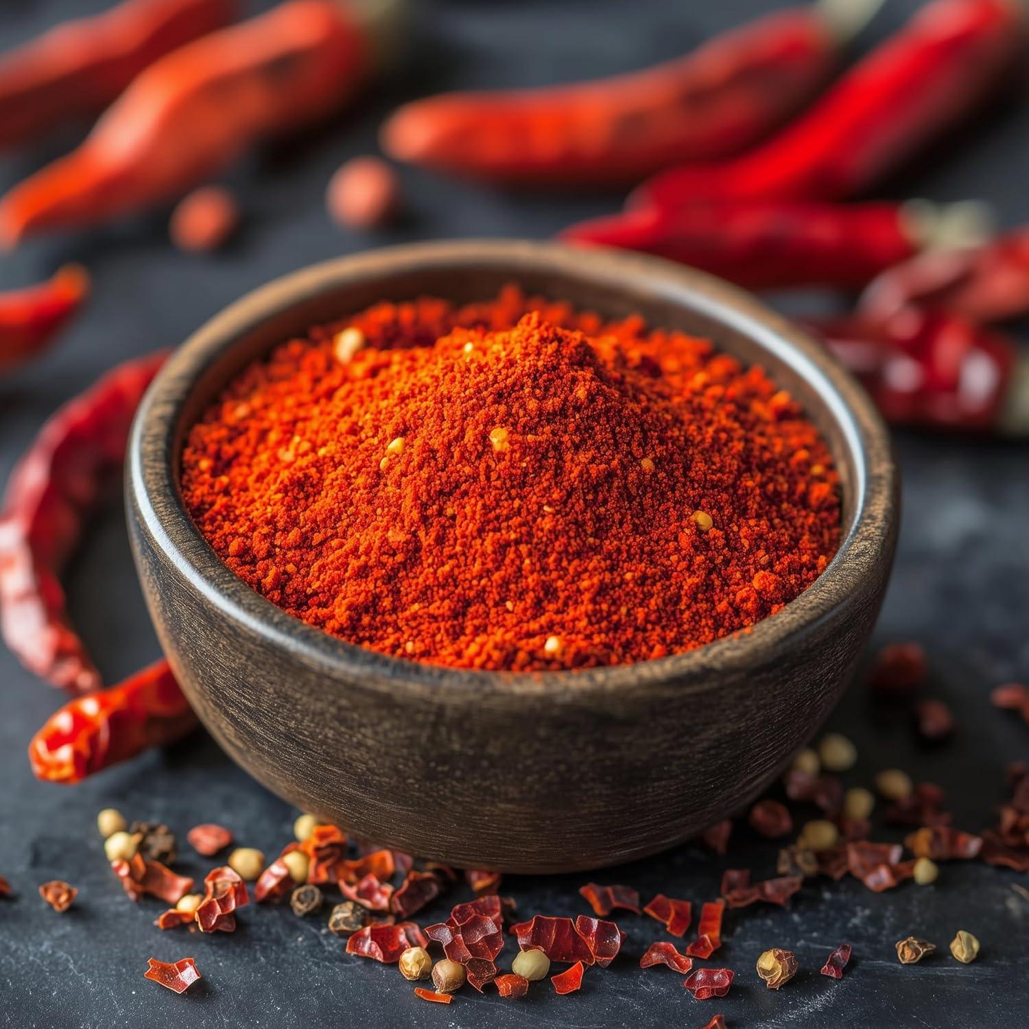 Pimienta de Chile Cayena Molida SavorSatch 454g - 90,000 SHU