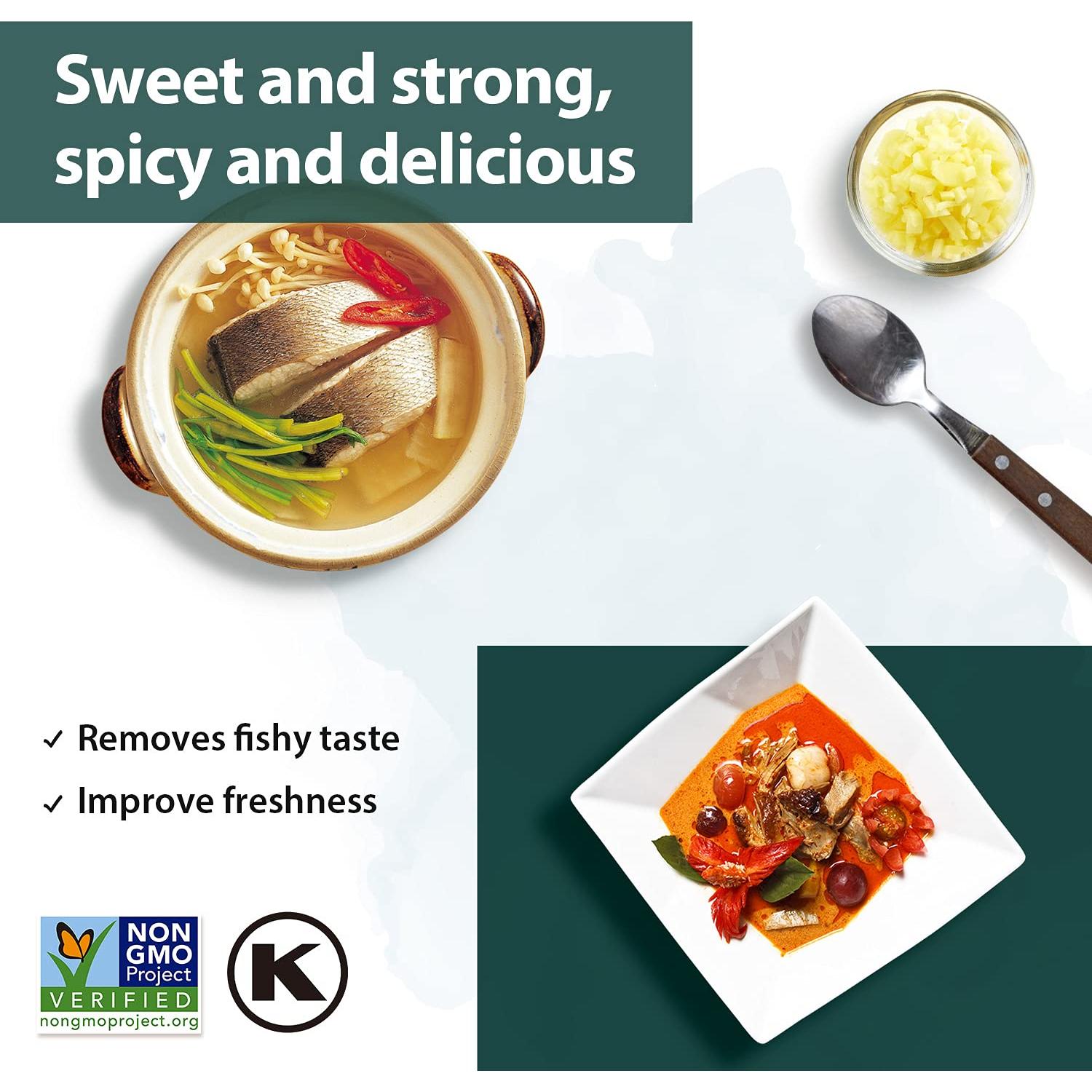 Rodajas de Galanga Soeos 170g - Raíz Seca para Sopas Tom Yum