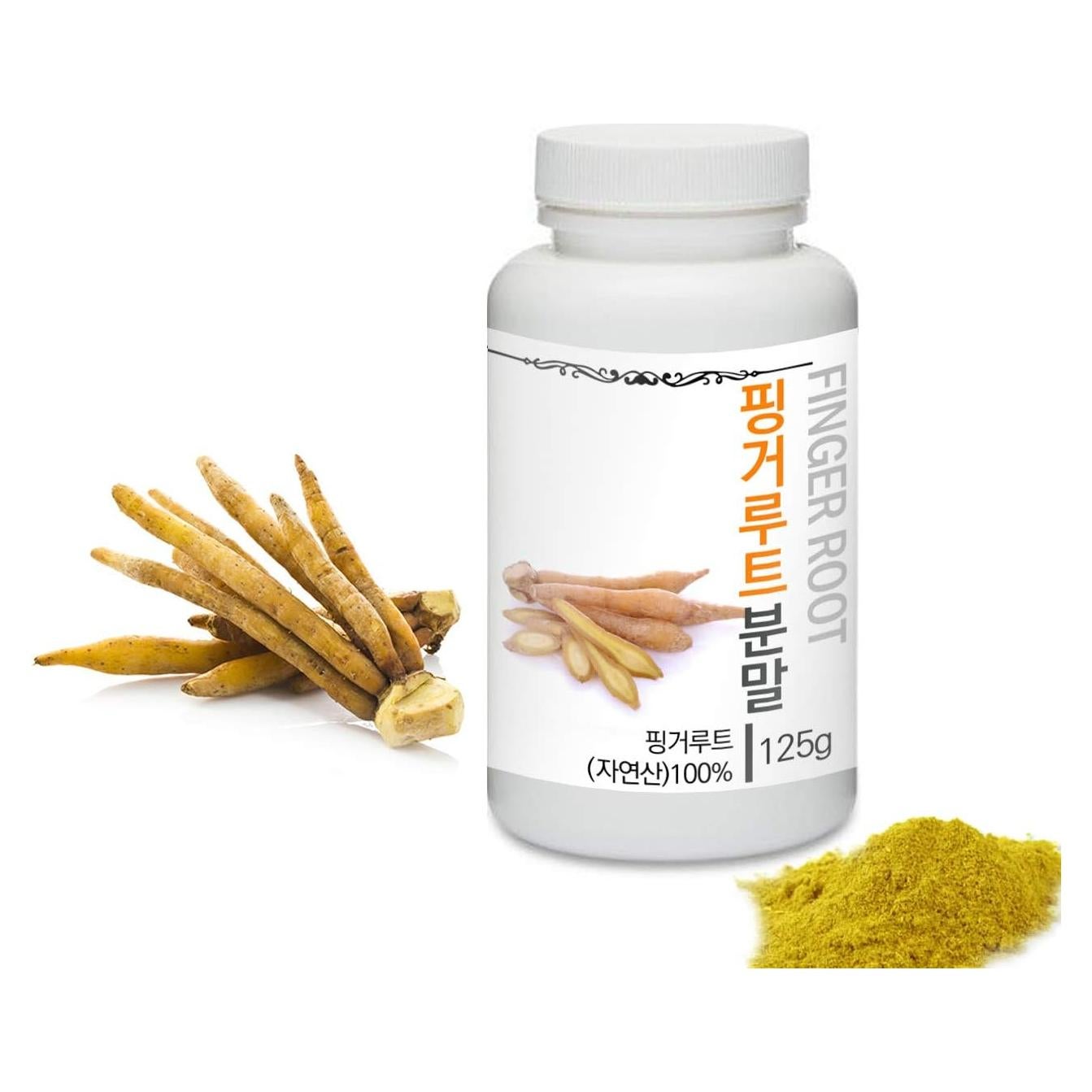 Polvo Herbal Raíz de Dedo Príncipe 125g - Sin Aditivos