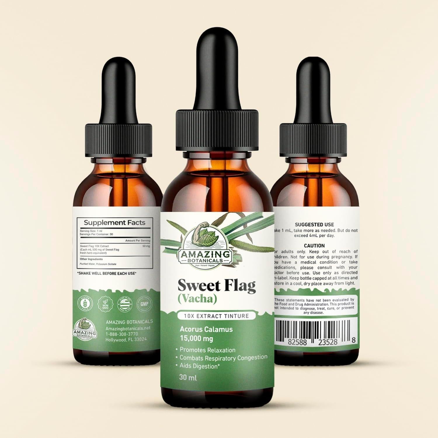 Extracto de Bandera Dulce 10X Amazing Botanicals 15000mg