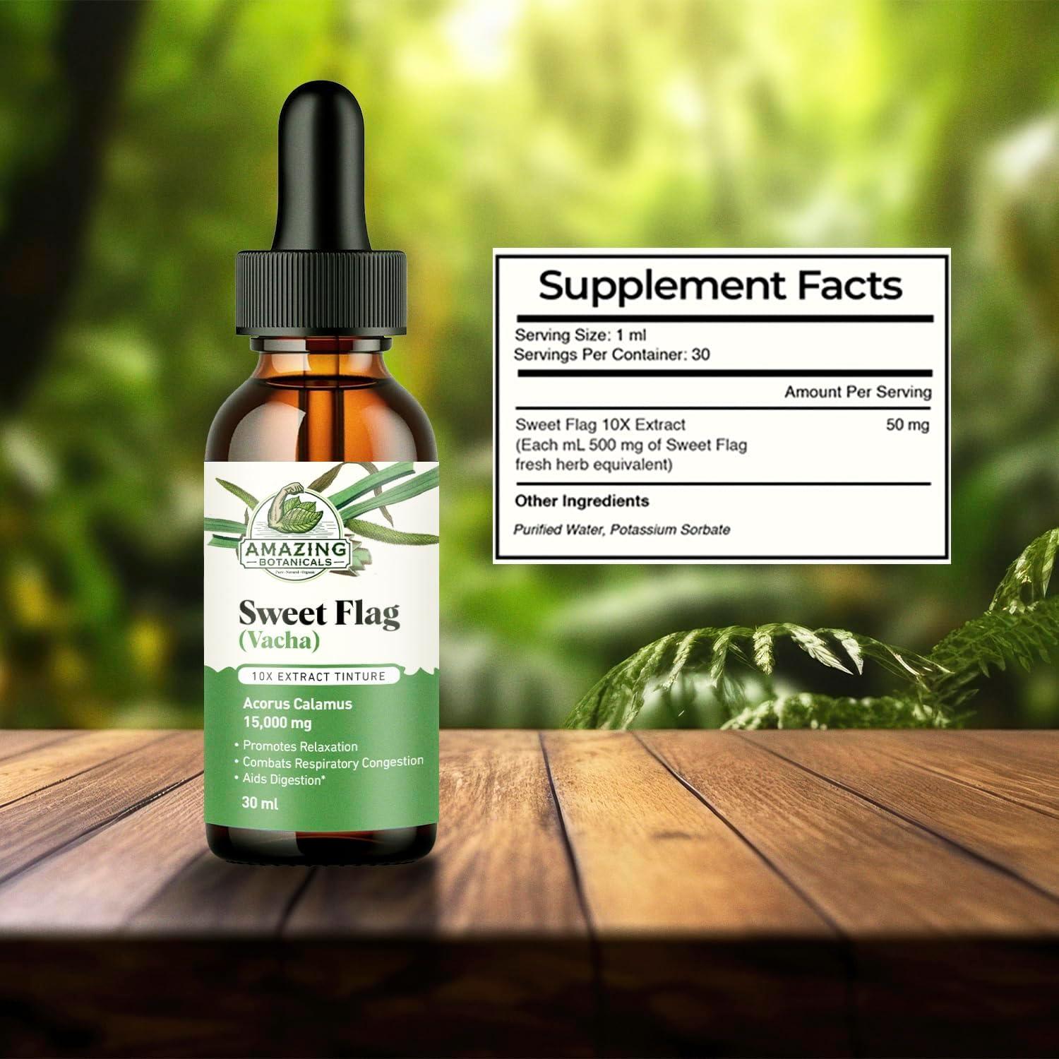 Extracto de Bandera Dulce 10X Amazing Botanicals 15000mg