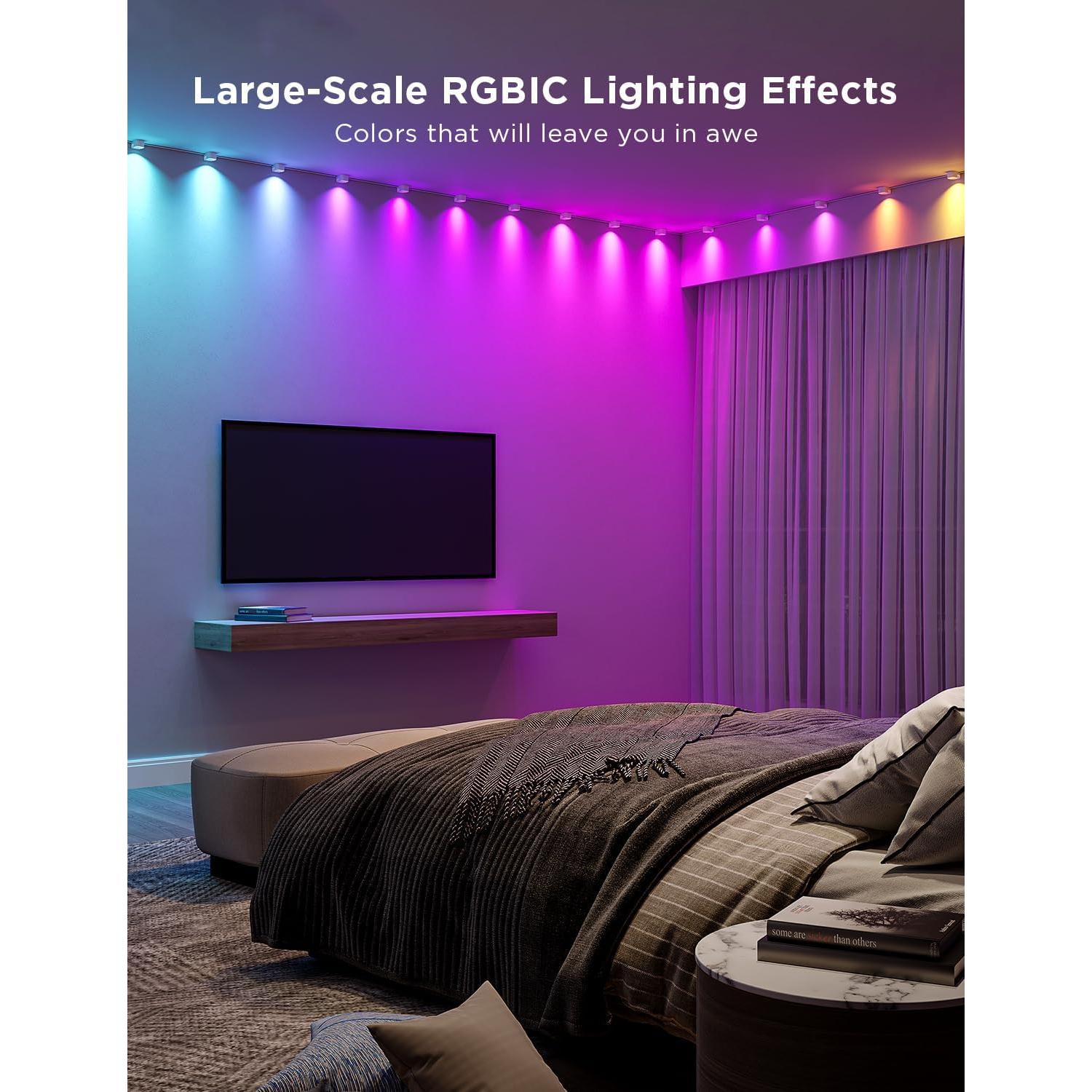 Govee Cuerda de Luces LED Inteligentes 2.99m RGBIC Blanca