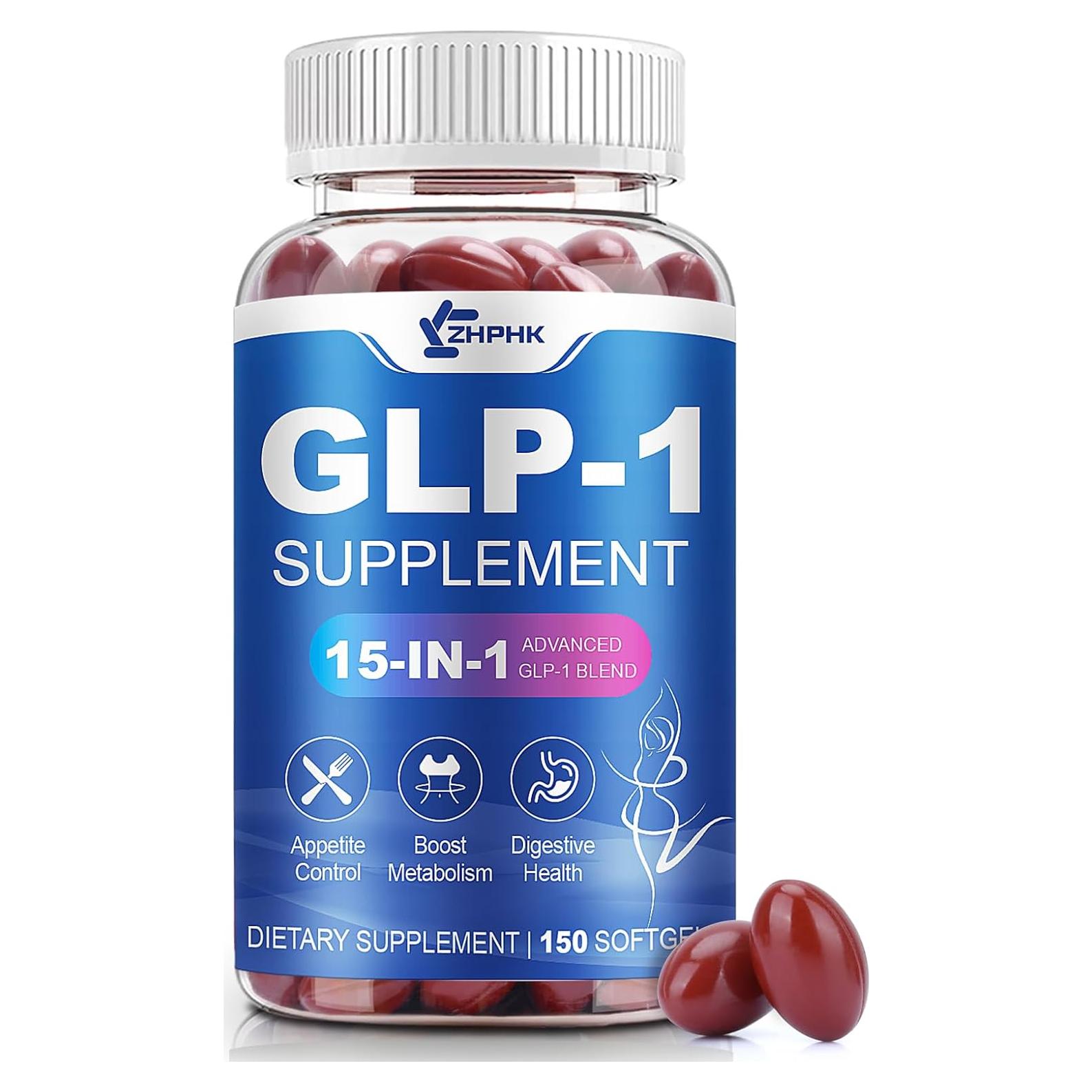 Suplemento GLP-1 ZHPHK 150 Cápsulas - Energía y Metabolismo