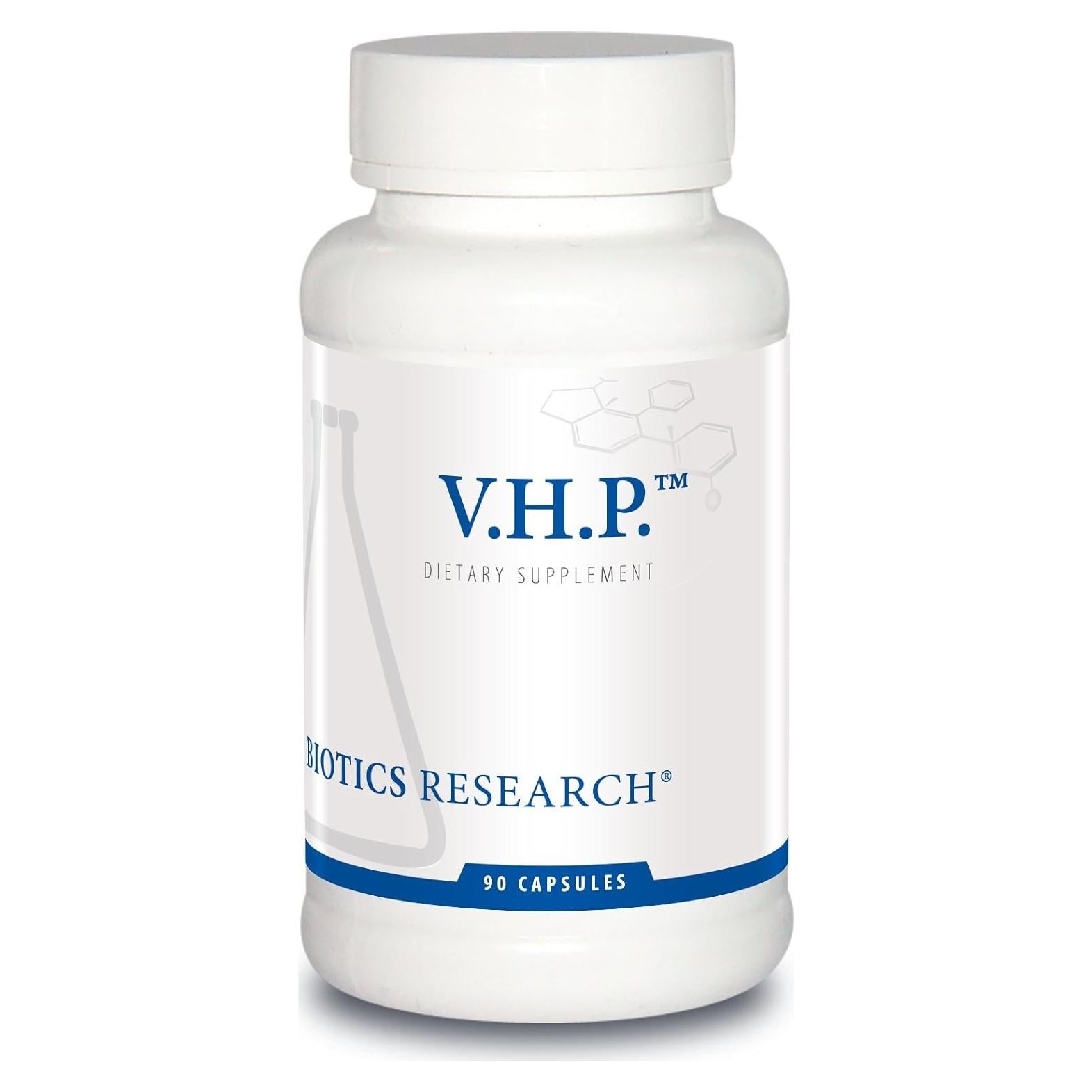 Suplemento Ansiolítico Biotics Research V.H.P. 90 Cápsulas