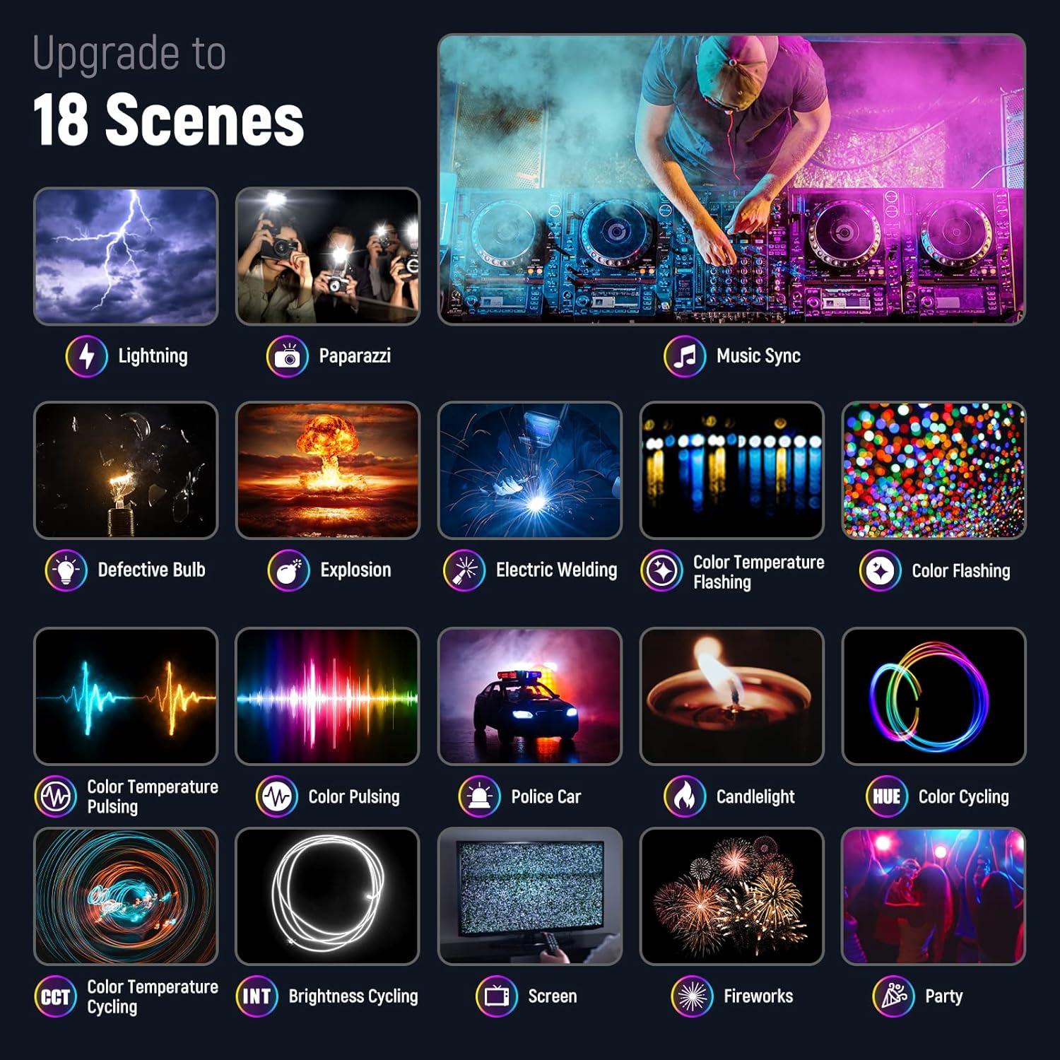 Luz de Video LED RGB NEEWER SL90 2500-10000K 4300mAh