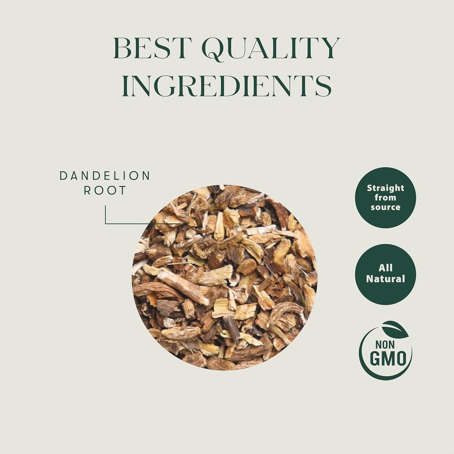 Té de Diente de León Orgánico Luxmi - 100g (50 Tazas) - Hoja Suelta