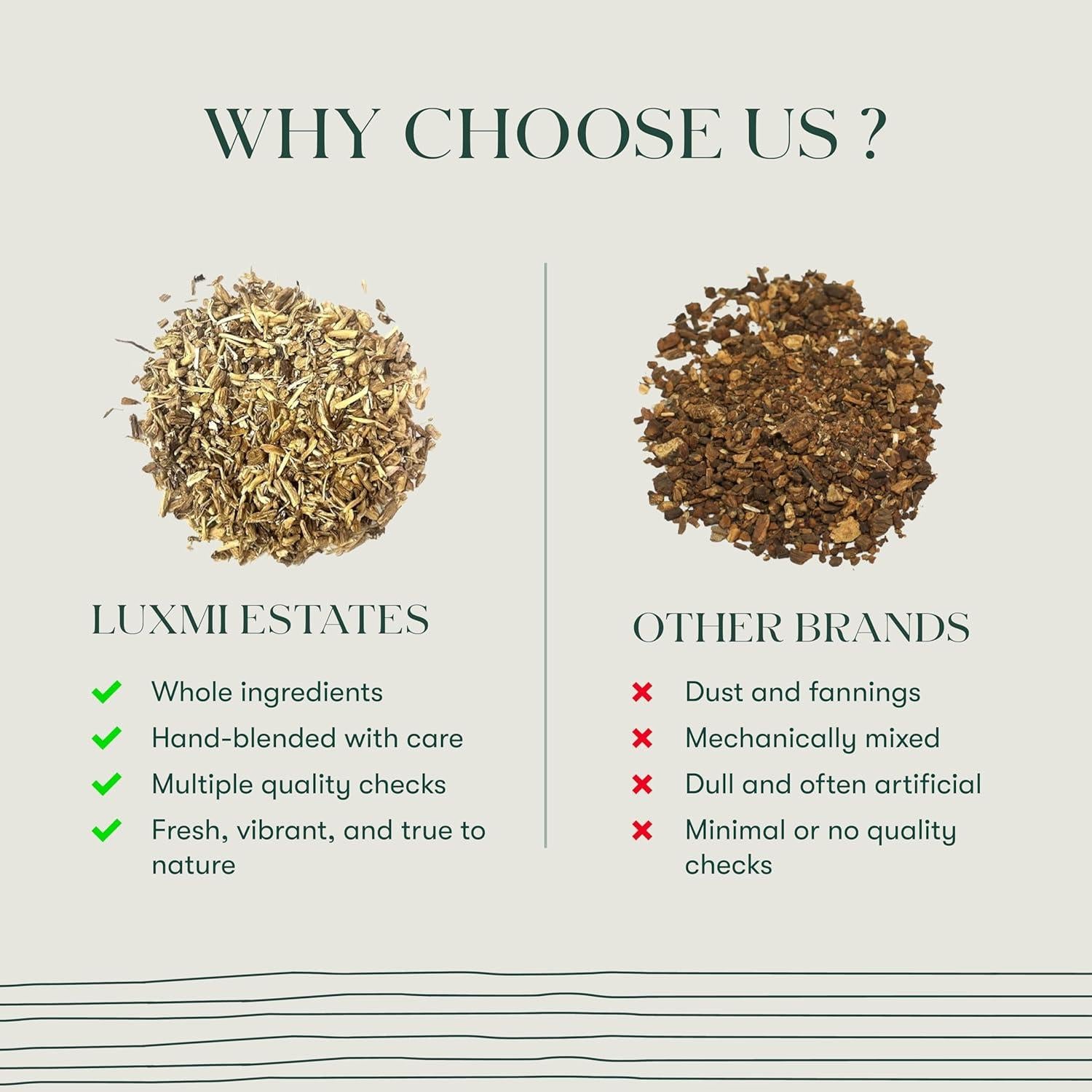 Té de Diente de León Orgánico Luxmi - 100g (50 Tazas) - Hoja Suelta