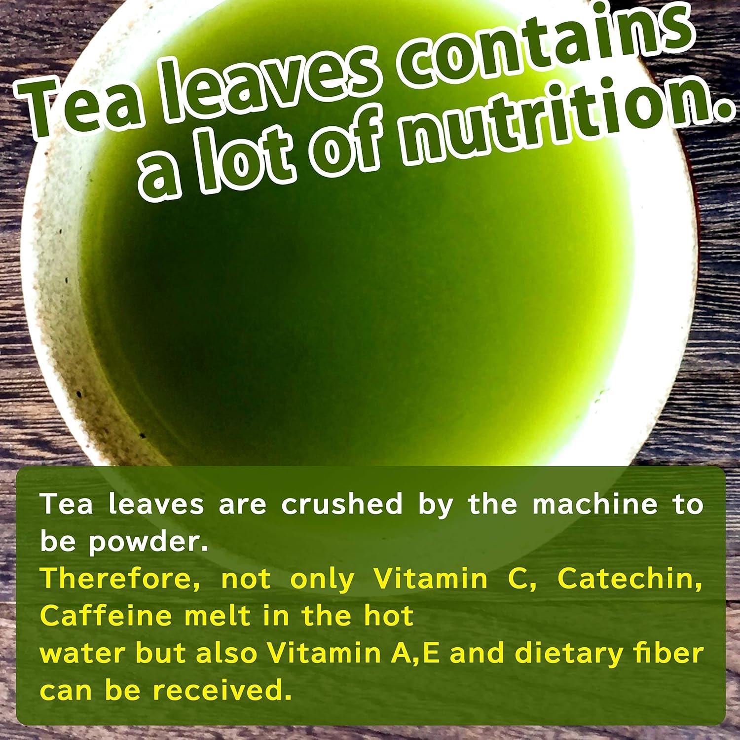 Polvo de té verde orgánico Yamasan Sencha 80g - Japón