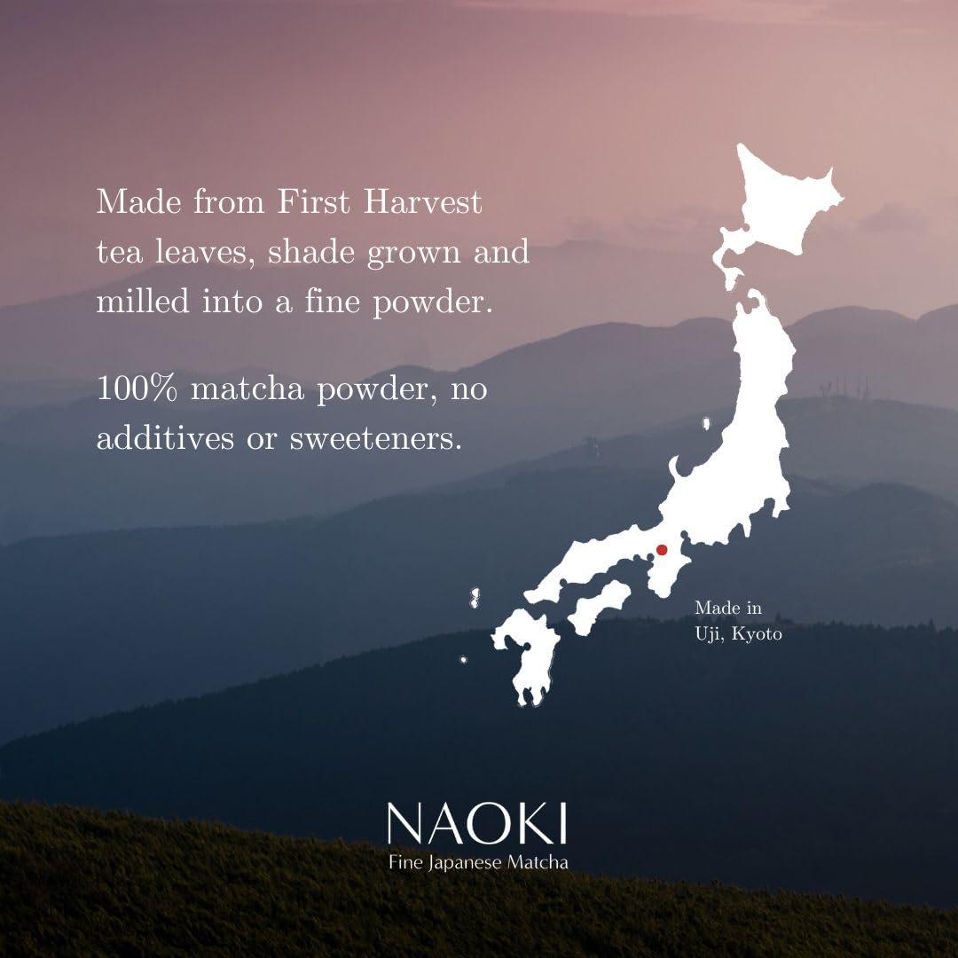 Matcha Ceremonial Naoki - Té Verde Japonés 100g Premium