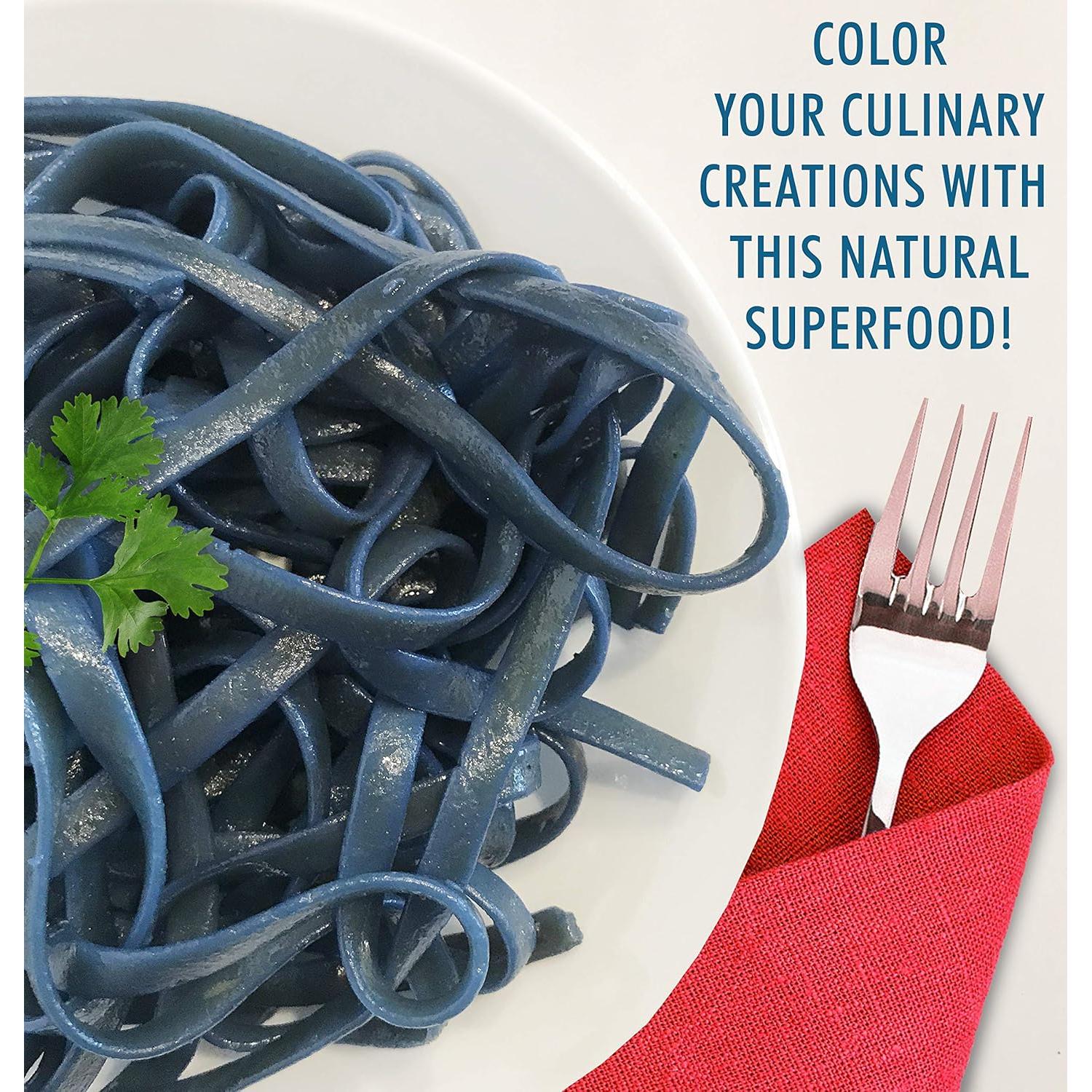 Polvo de Flor de Guisante Mariposa Azul Sou Zen 80g - Colorante Natural