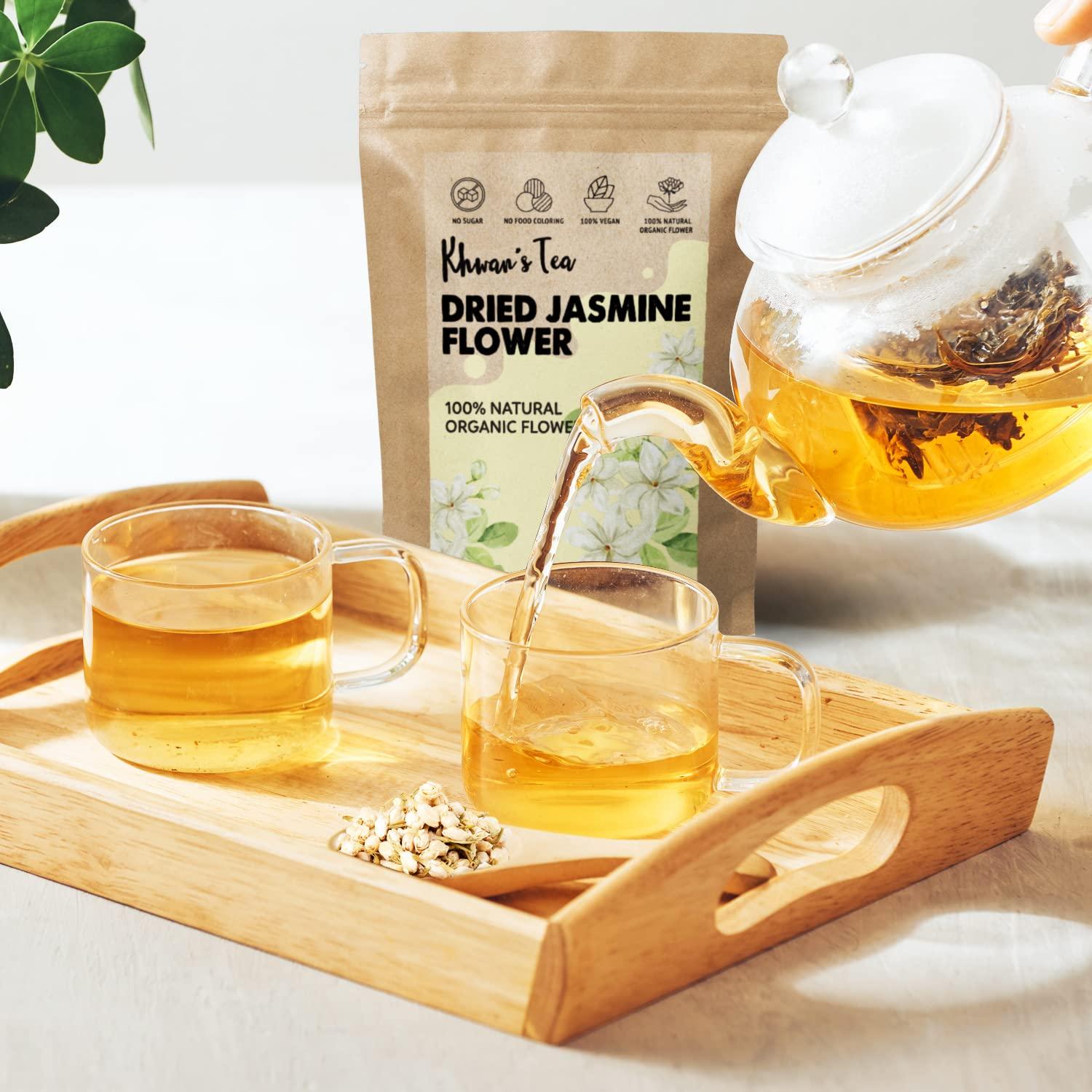 Té de Flores de Jazmín Secos Khwan 50 g - Vegano y Sin OGM