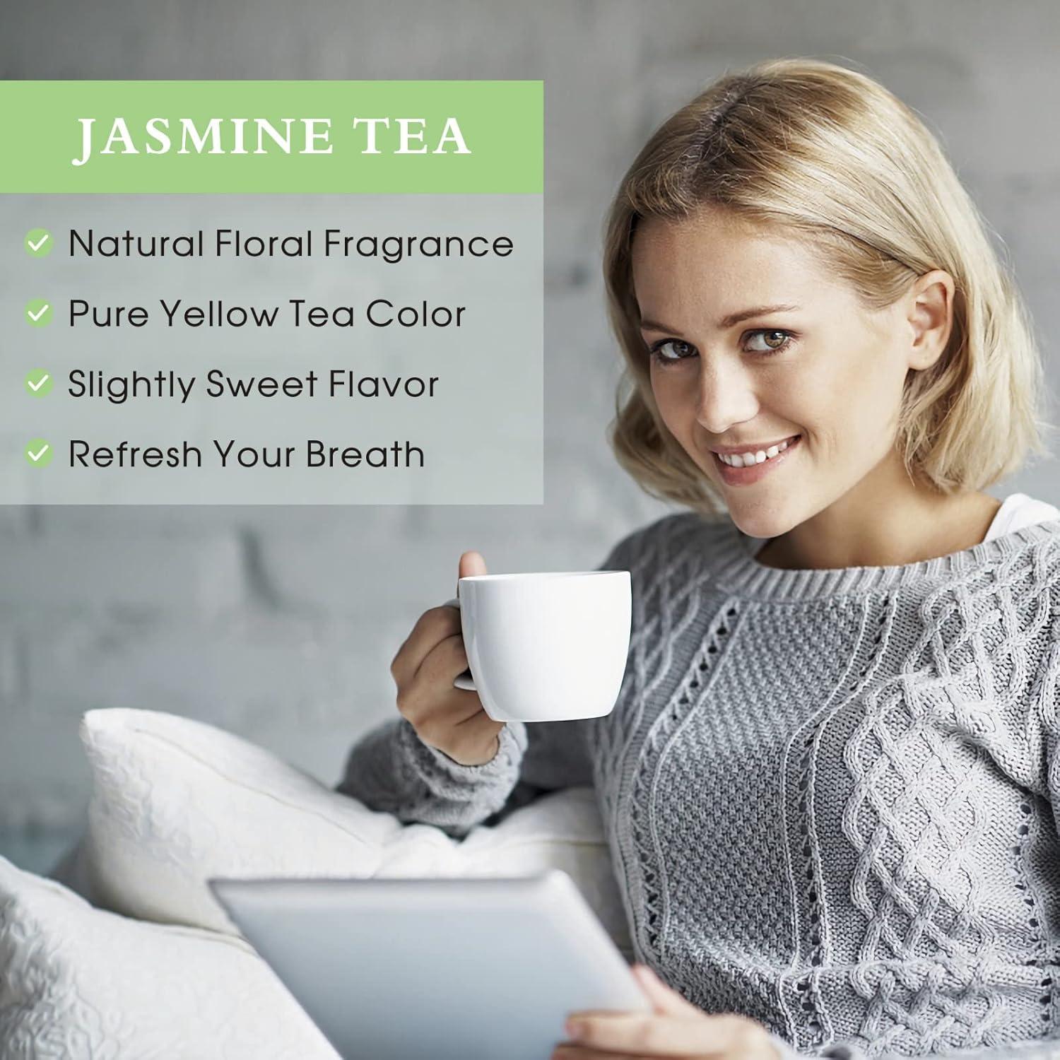 Buds de Flor de Jazmín Secos Goofoo 34 g - Té Floral Natural