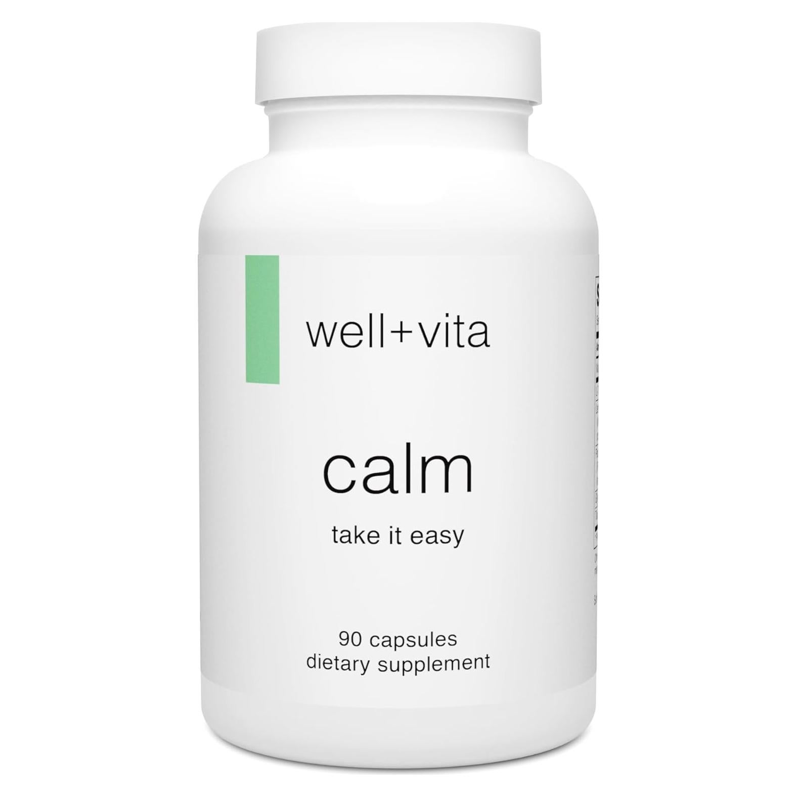 Suplemento Calm Well+Vita 90 Cápsulas Vegetales Relajación