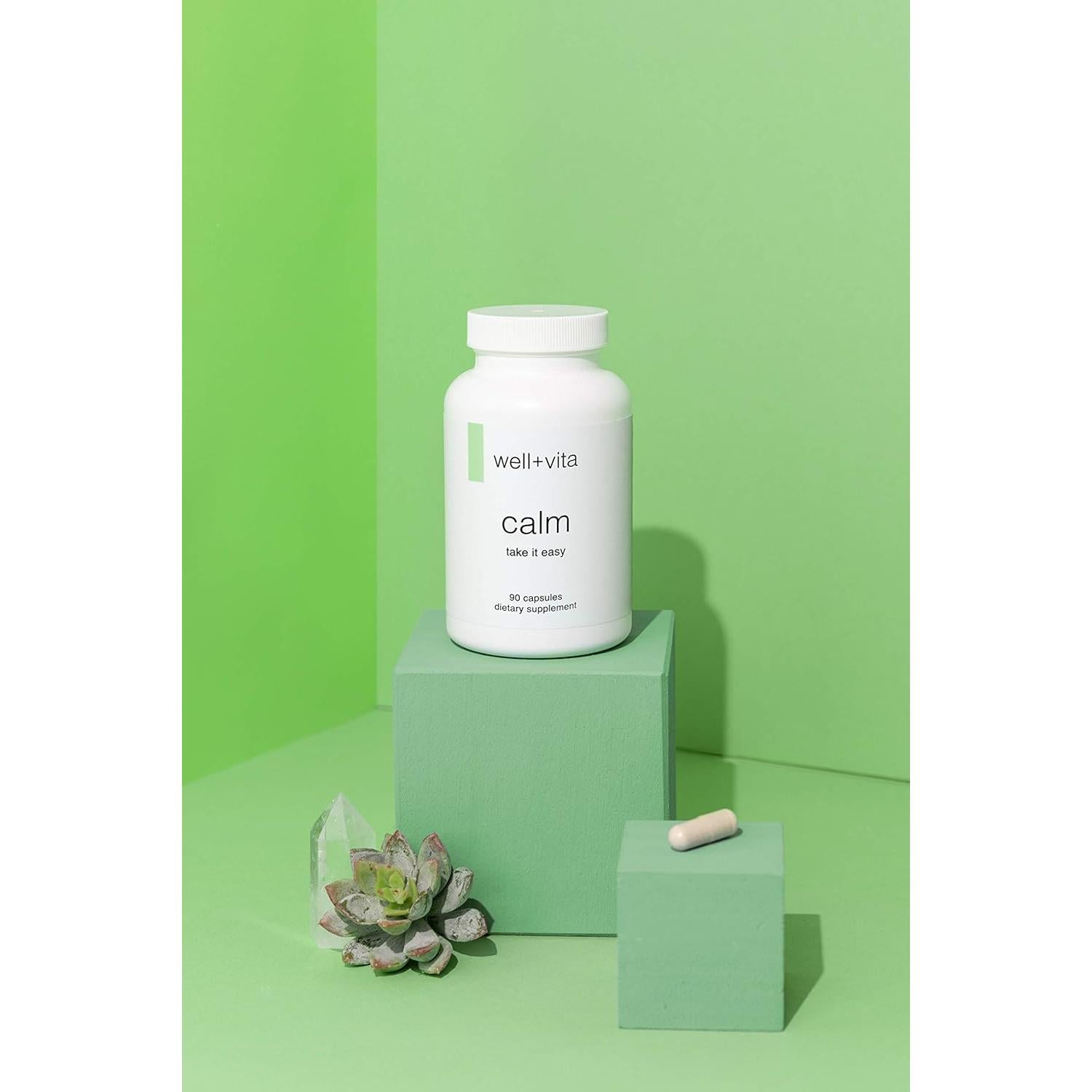 Suplemento Calm Well+Vita 90 Cápsulas Vegetales Relajación