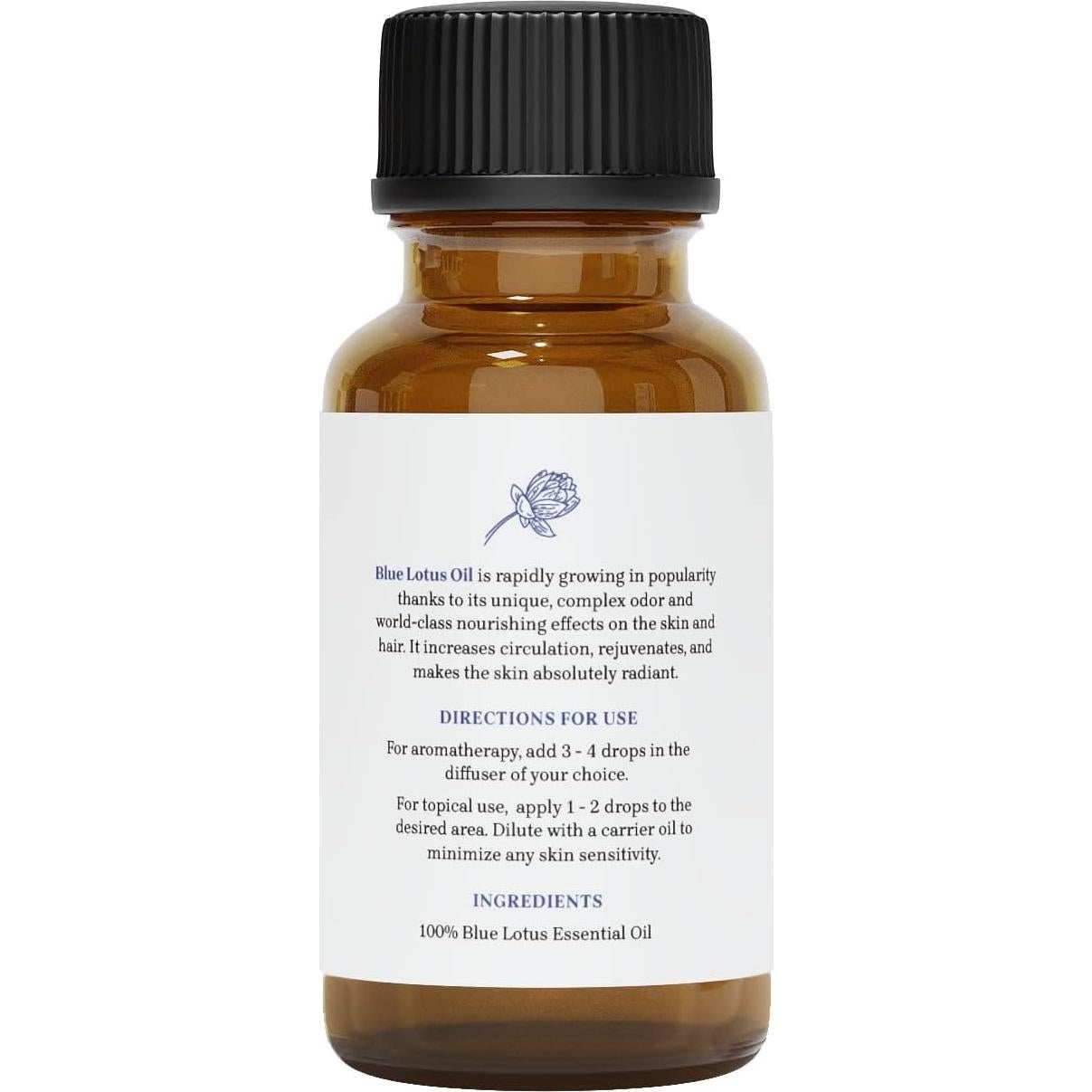 Aceite Esencial de Loto Azul Essential Delights 29.57 ml - Aromaterapia