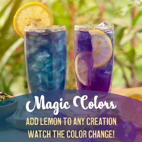 Polvo de Flor de Guisante Mariposa Elección Antigua 113g - Té Azul