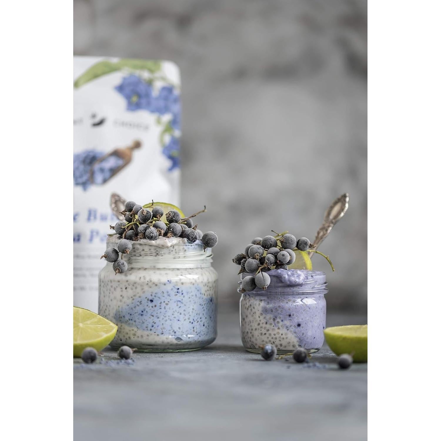 Polvo de Flor de Guisante Mariposa Elección Antigua 113g - Té Azul