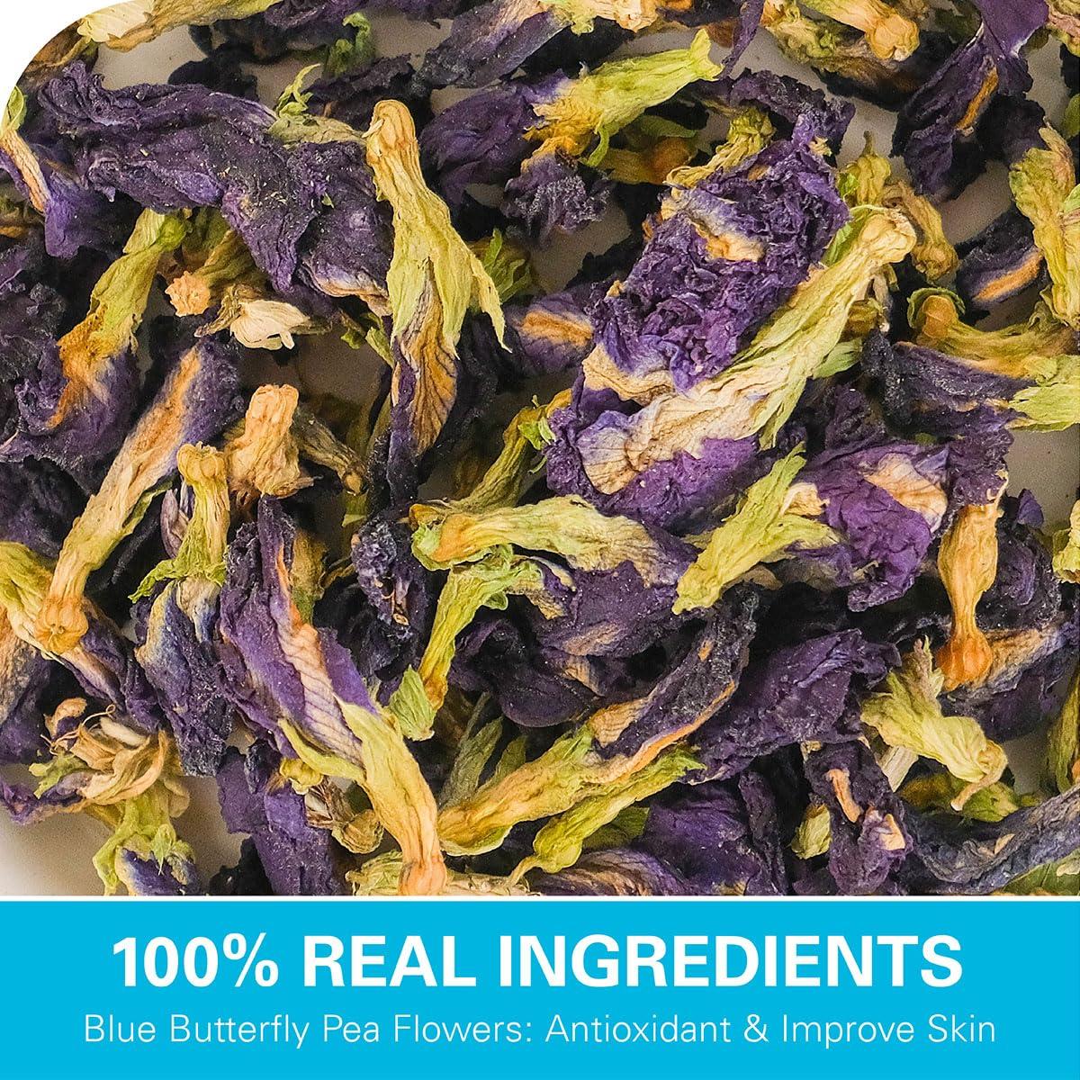 Polvo de Flor de Guisante Mariposa WEETEE 99g - 100% Natural