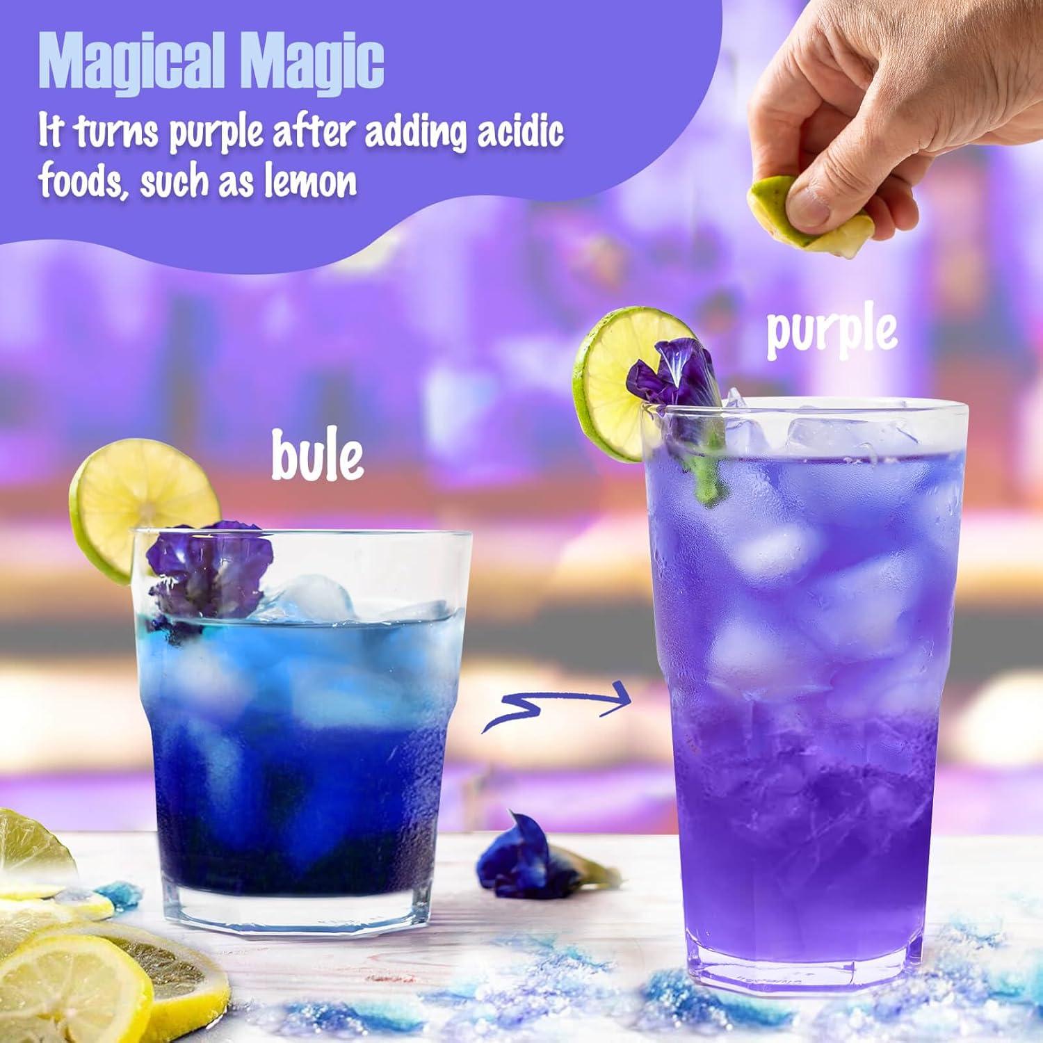 Polvo de Flor de Guisante Mariposa Egcina 283g - Colorante Natural