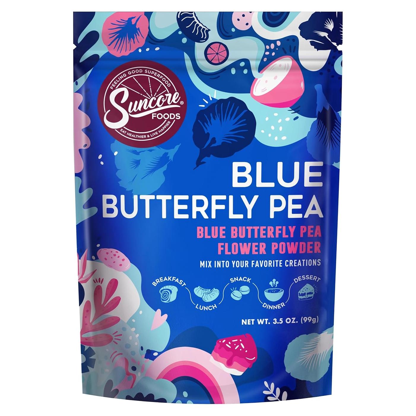 Polvo de Guisante Mariposa Azul Suncore Foods 99.22g Sin Gluten