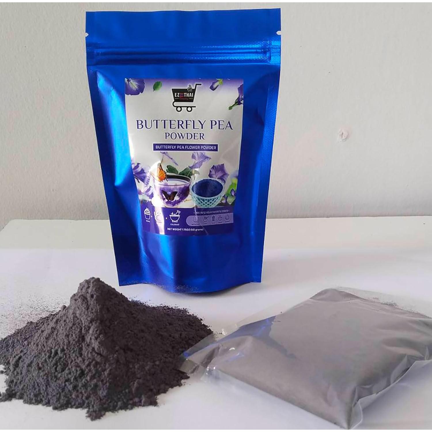 Polvo de Flor de Guisante Mariposa EZ THAI 50g - Colorante Natural