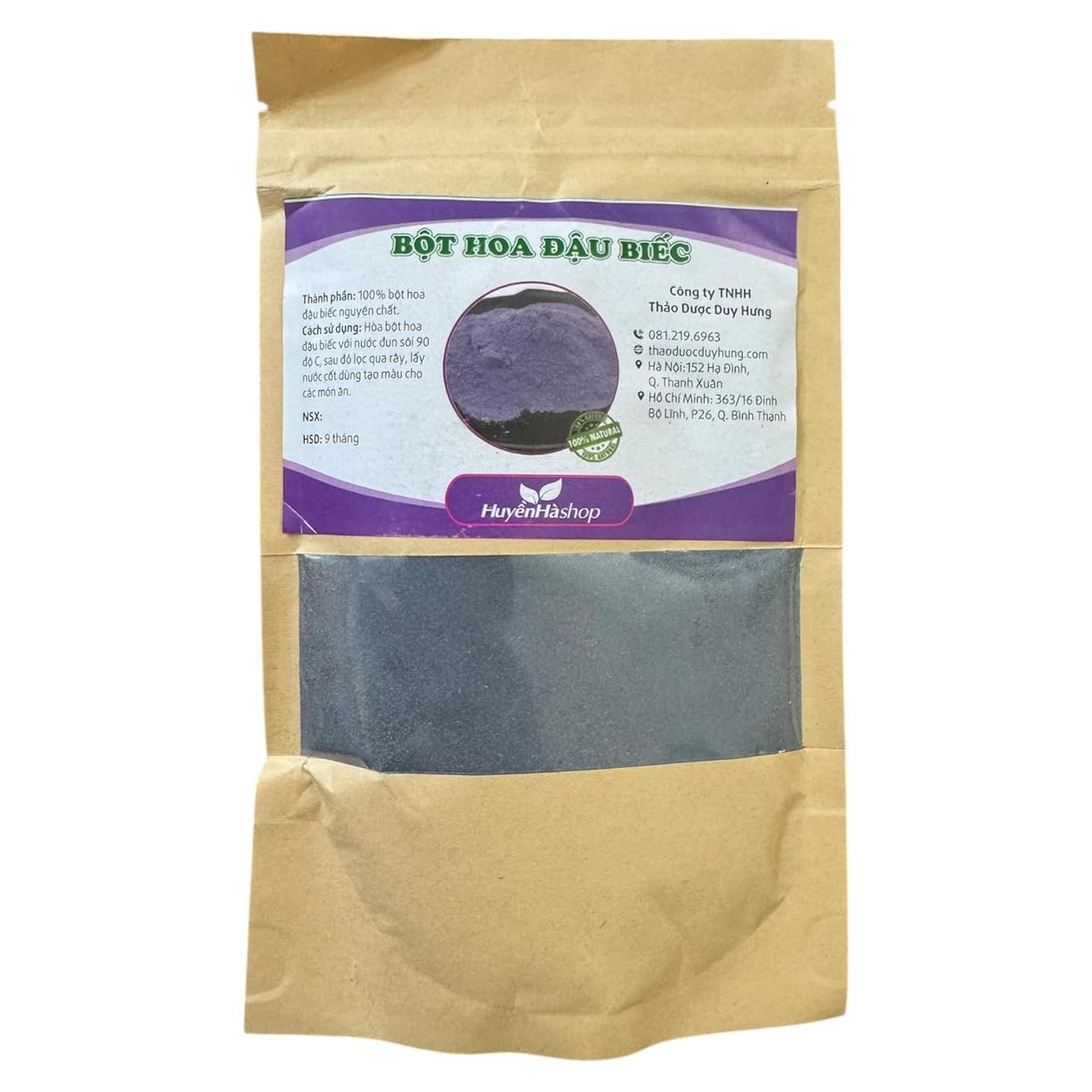 Polvo de Flor de Guisante Mariposa Orgánico GOMNHATUI 100g