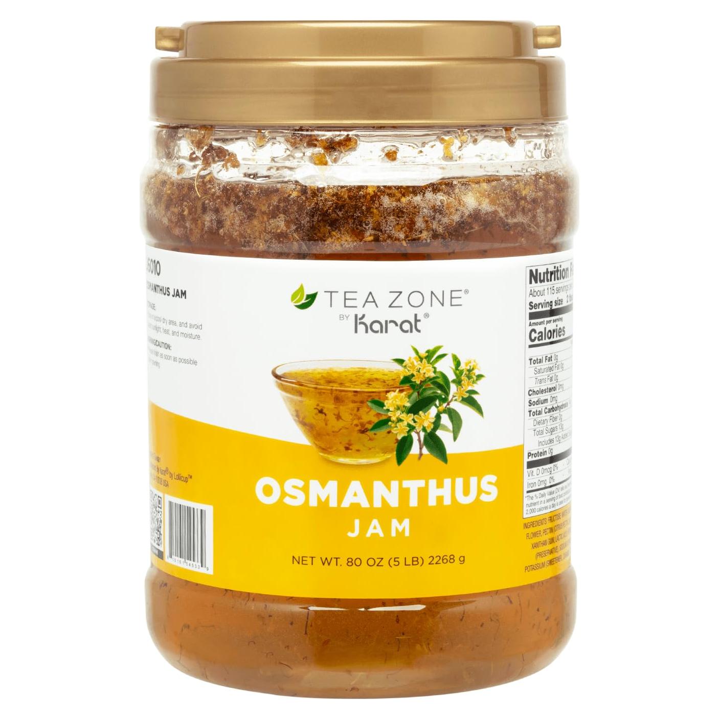 Mermelada de Osmanthus Karat 2.27 kg - Vegana, Sin Gluten