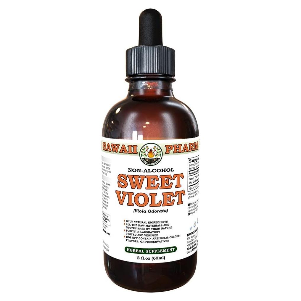 Extracto Líquido de Violeta Dulce Hawaii Pharm 59 ml Sin Alcohol