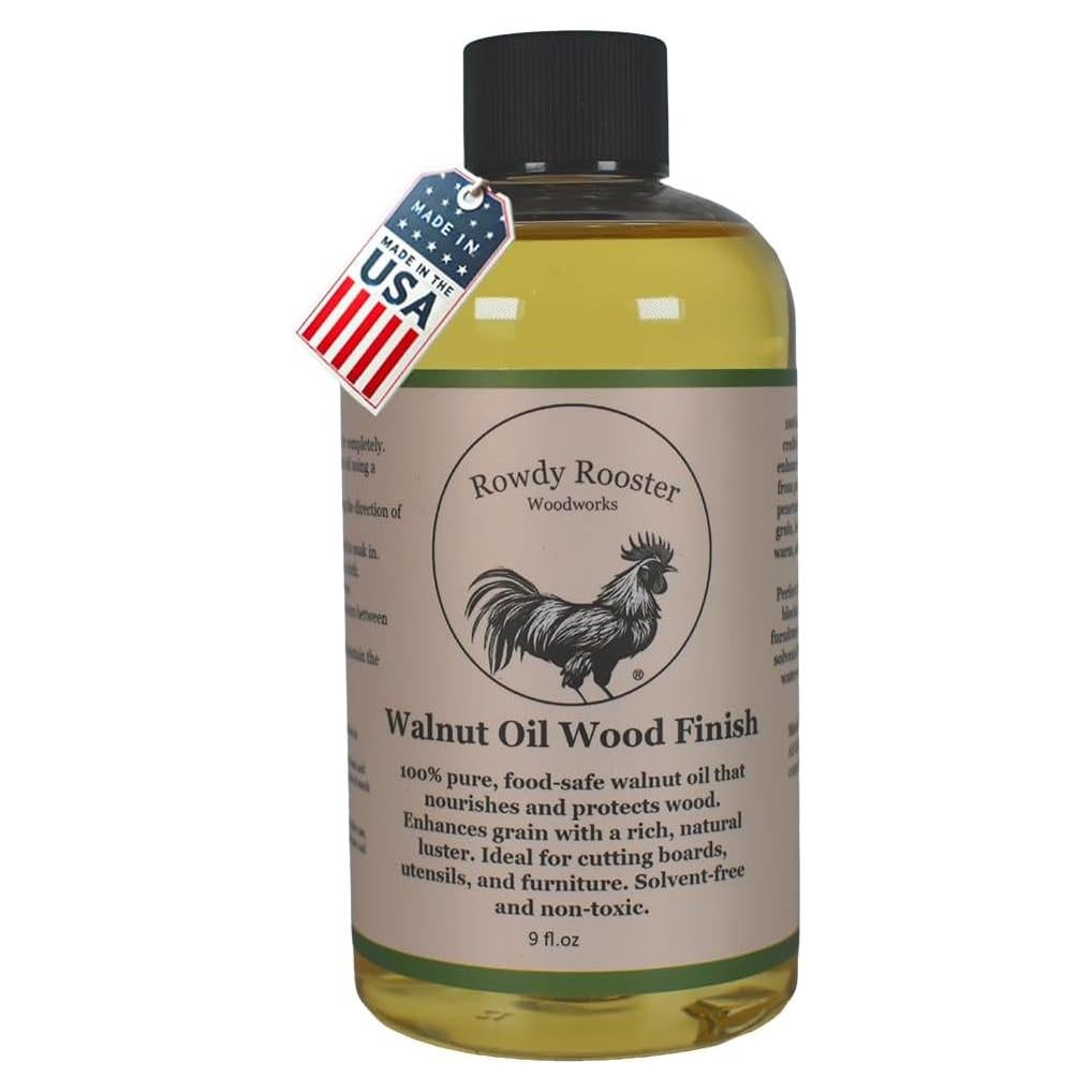 Aceite de Nuez Refinado Rowdy Rooster 266 ml - Seguro para Alimentos